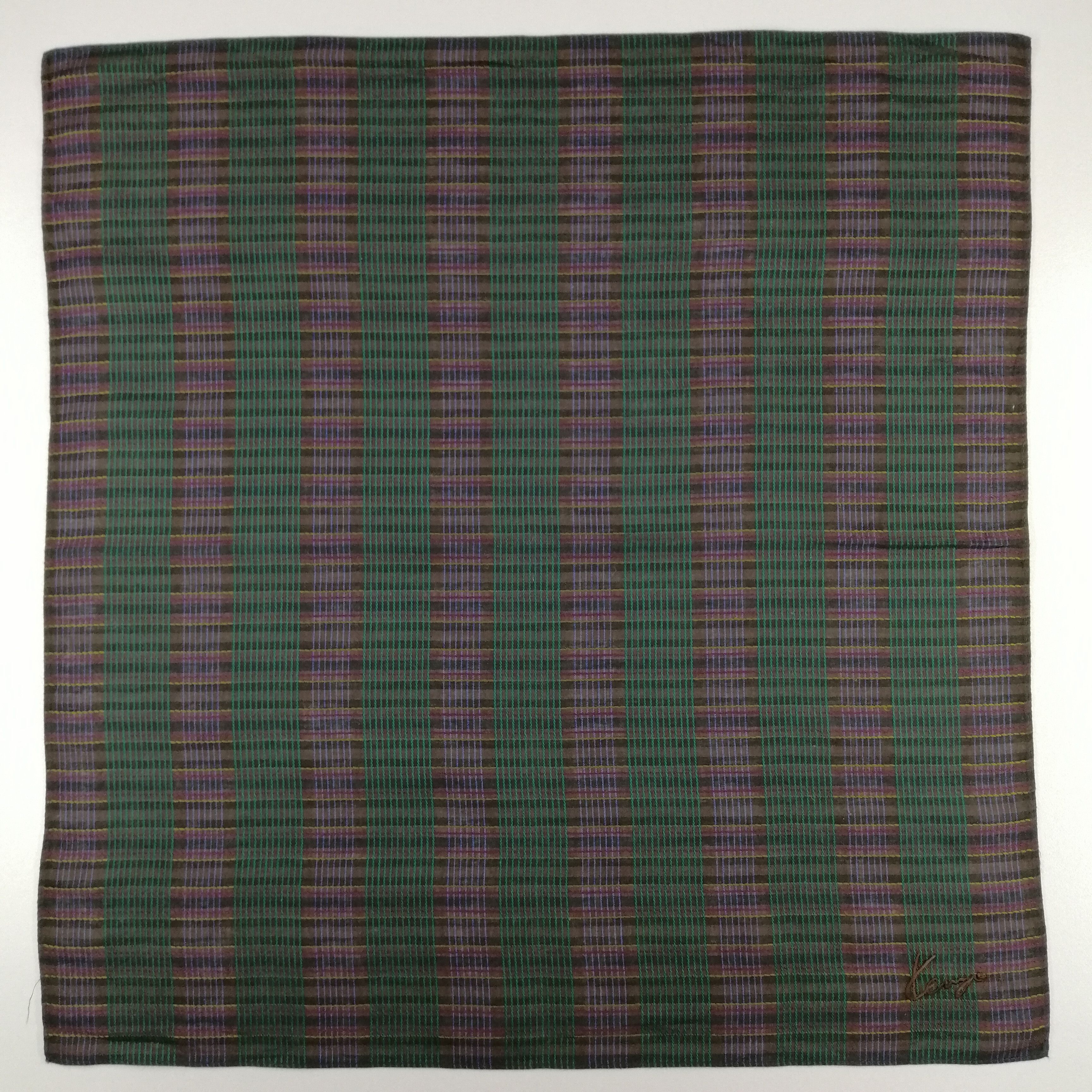 Kenzo × Vintage Kenzo Handkerchief/Neckerchief/Bandana-KD2343 Size ONE SIZE - 2 Thumbnail