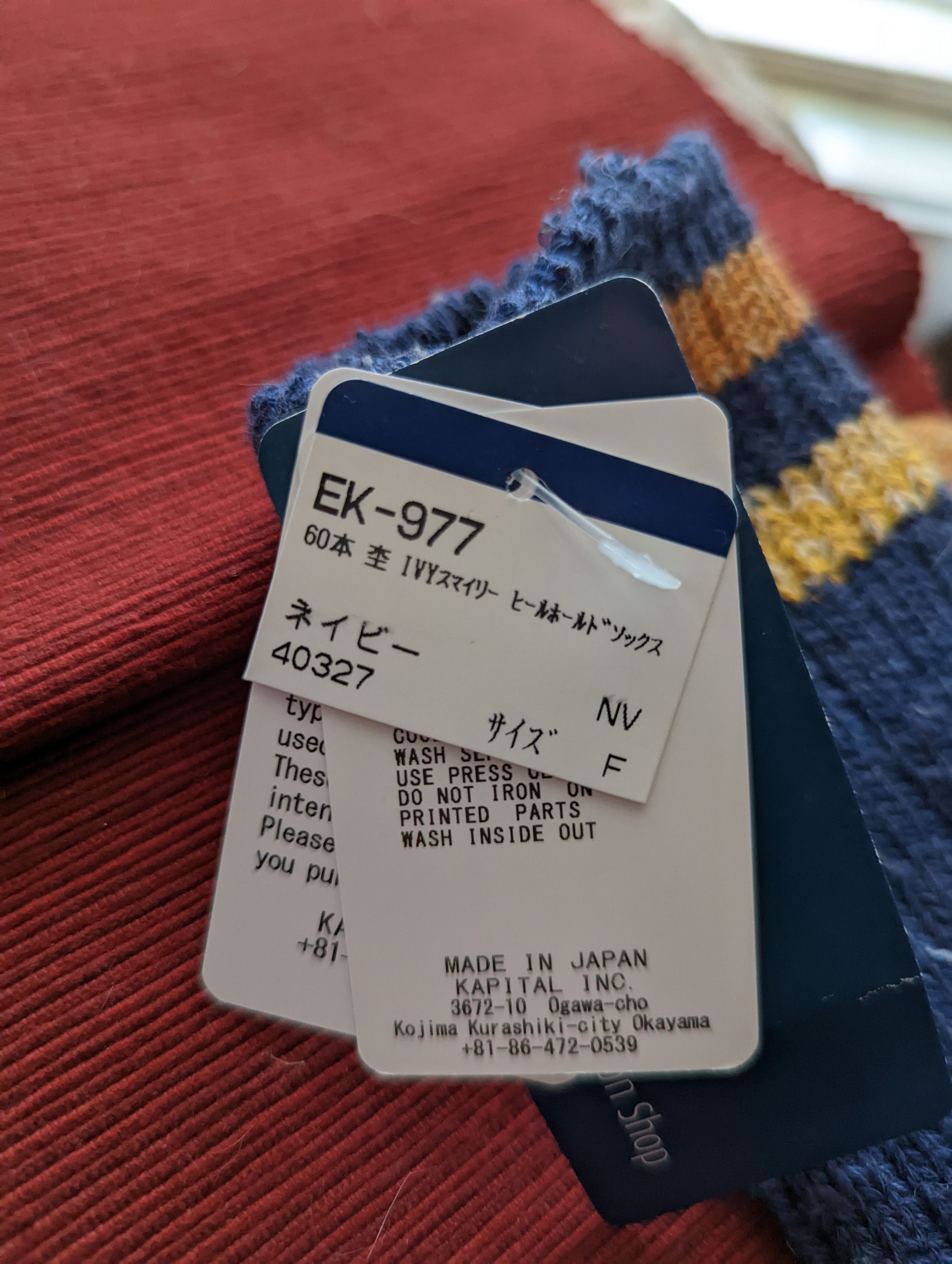 Kapital Happy face socks Size ONE SIZE - 3 Thumbnail