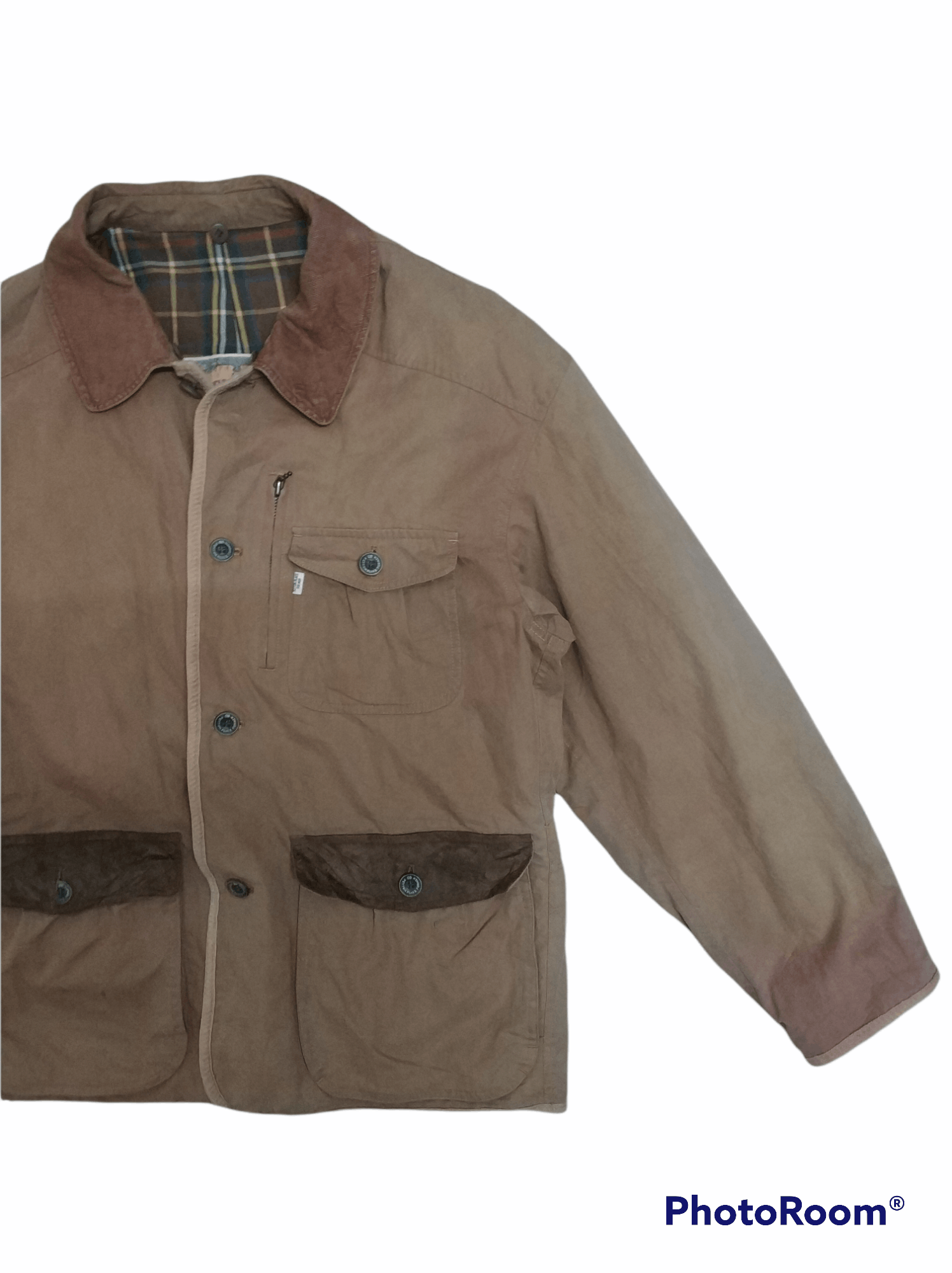 Japanese Brand 🔥Sun Faded Peyton Place For Men Chore Jacket Size US L / EU 52-54 / 3 - 3 Thumbnail