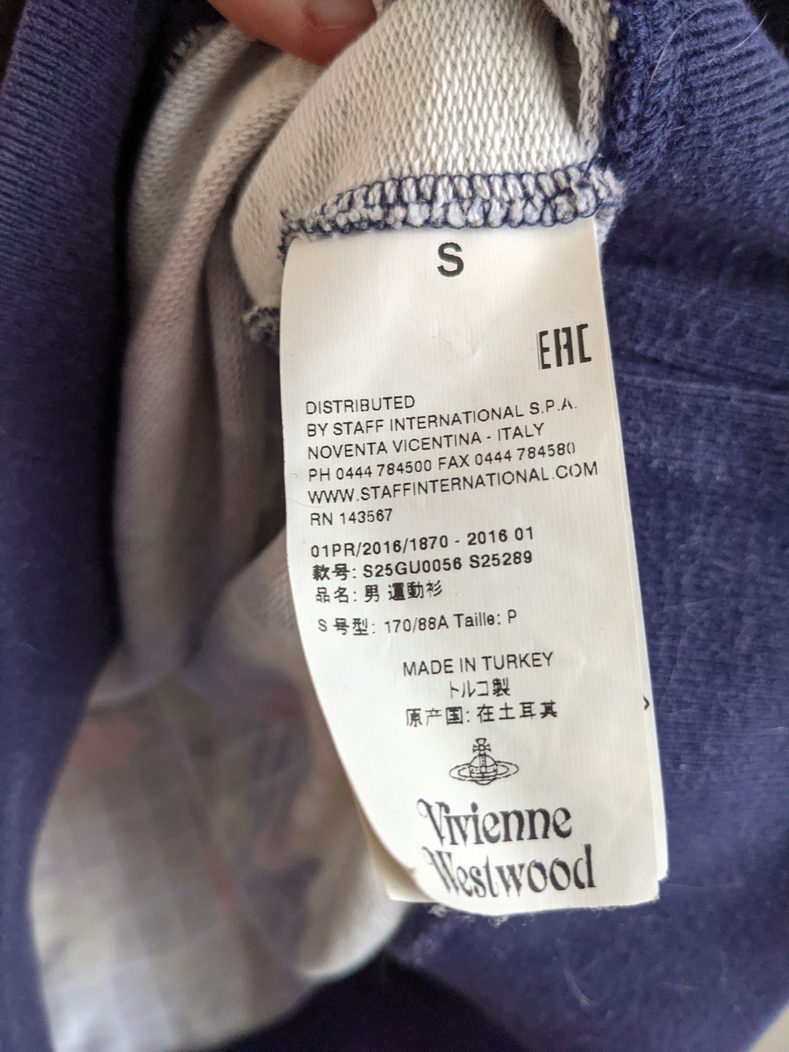 Vivienne Westwood Sorry sight sweater Size US S / EU 44-46 / 1 - 4 Thumbnail