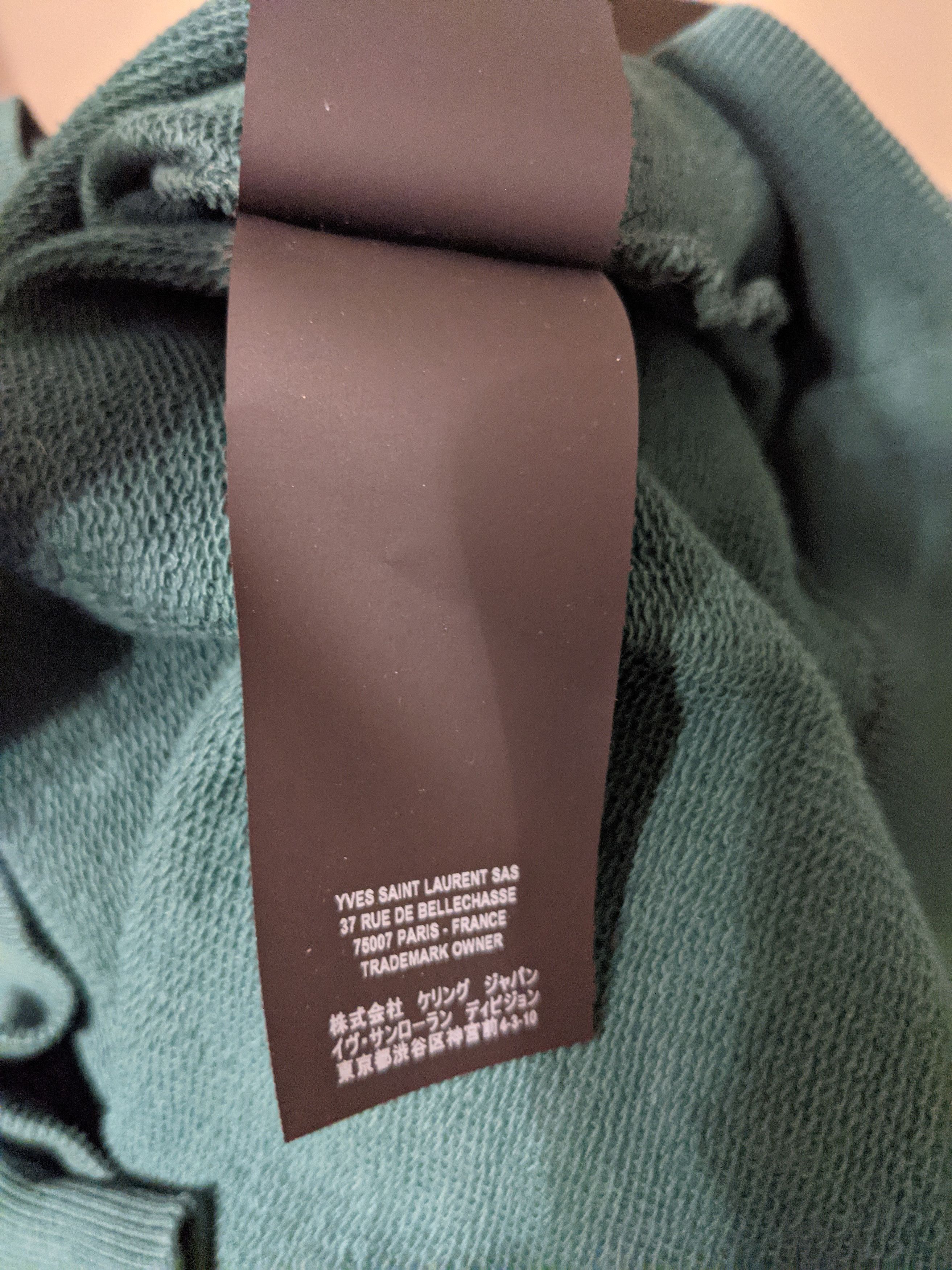 Saint Laurent Paris Saint Laurent Université Sweater Size US S / EU 44-46 / 1 - 6 Thumbnail