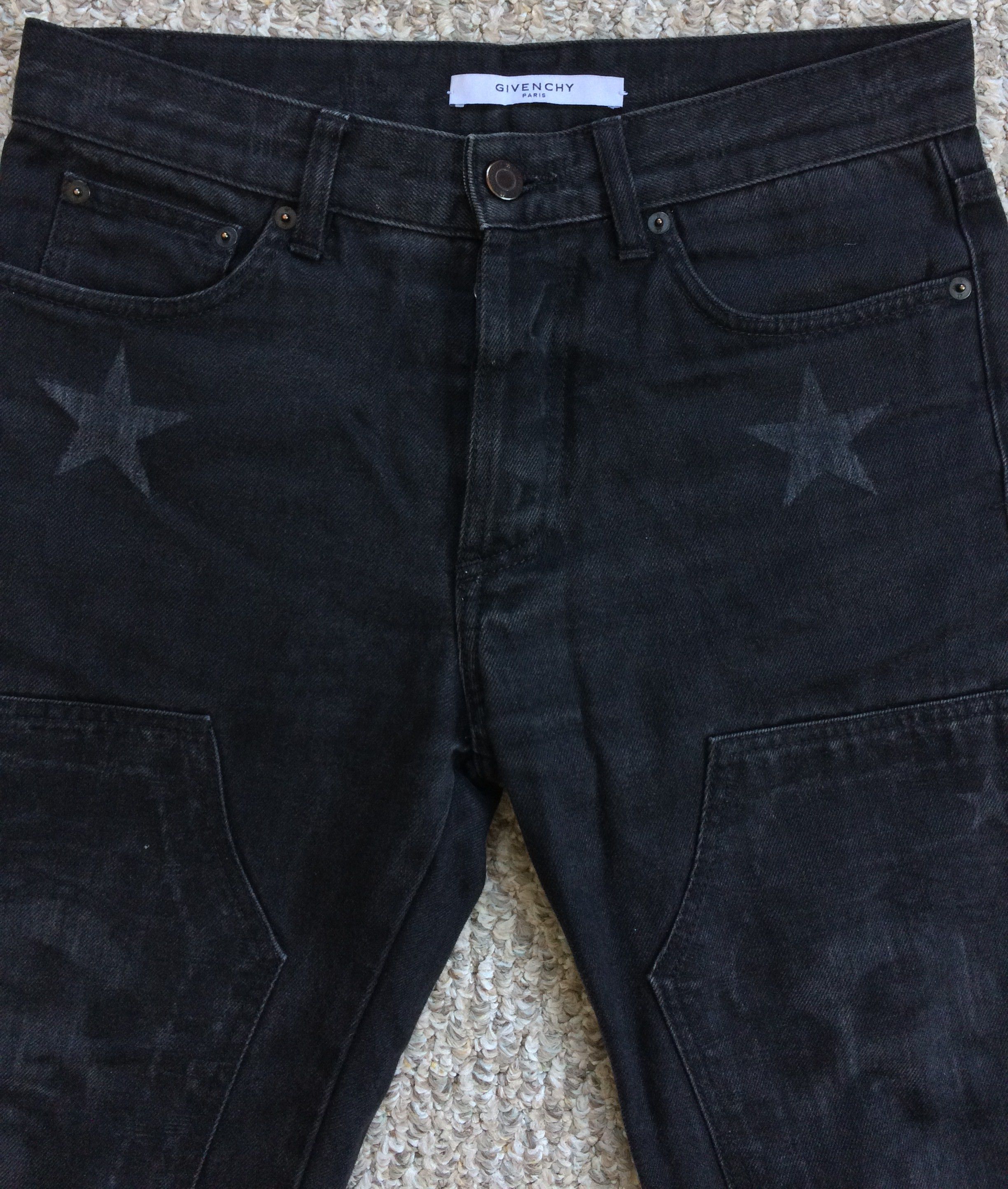 Givenchy S/S 2016 Givenchy Jesus Distressed Denim Size US 30 / EU 46 - 2 Thumbnail