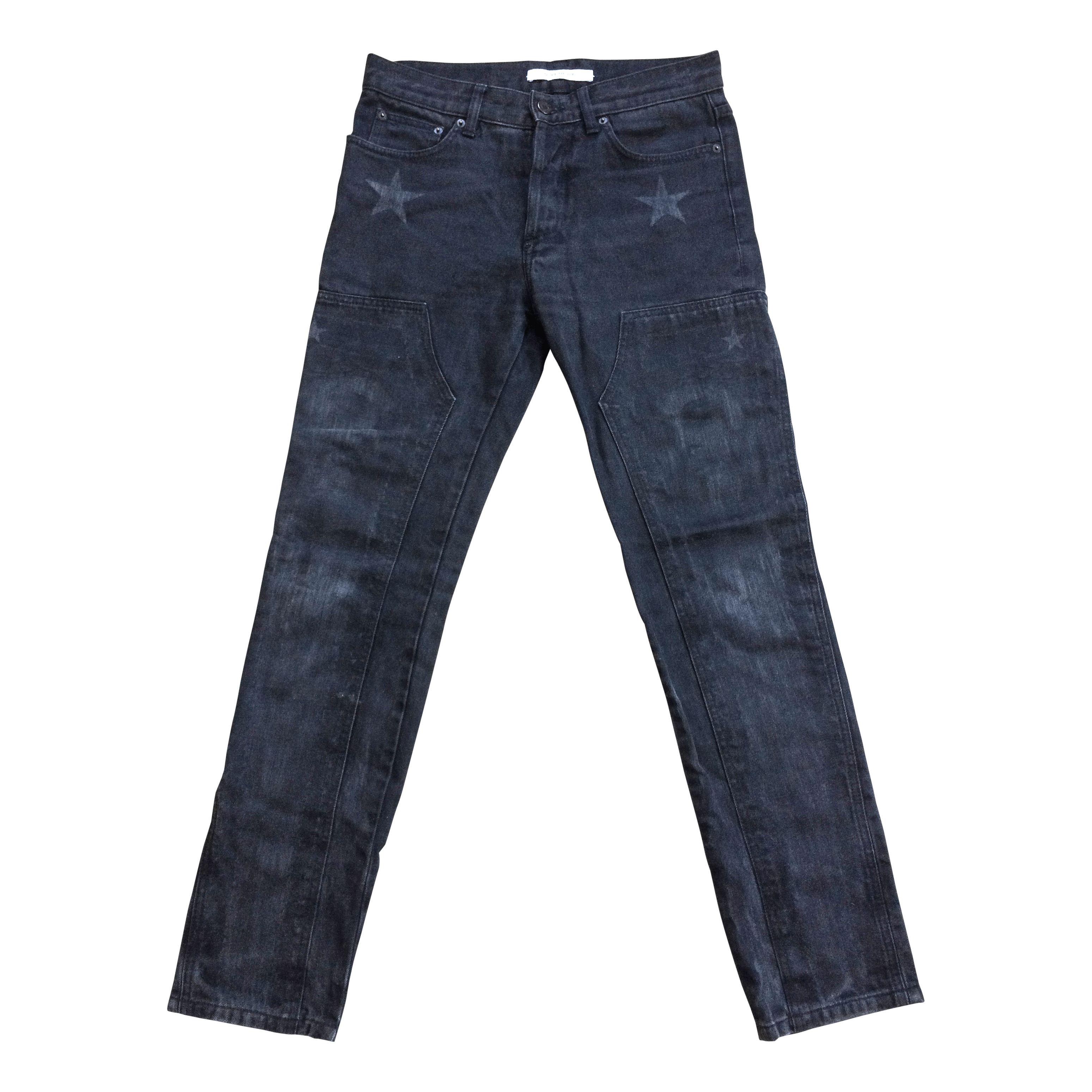 Givenchy S/S 2016 Givenchy Jesus Distressed Denim Size US 30 / EU 46 - 1 Thumbnail