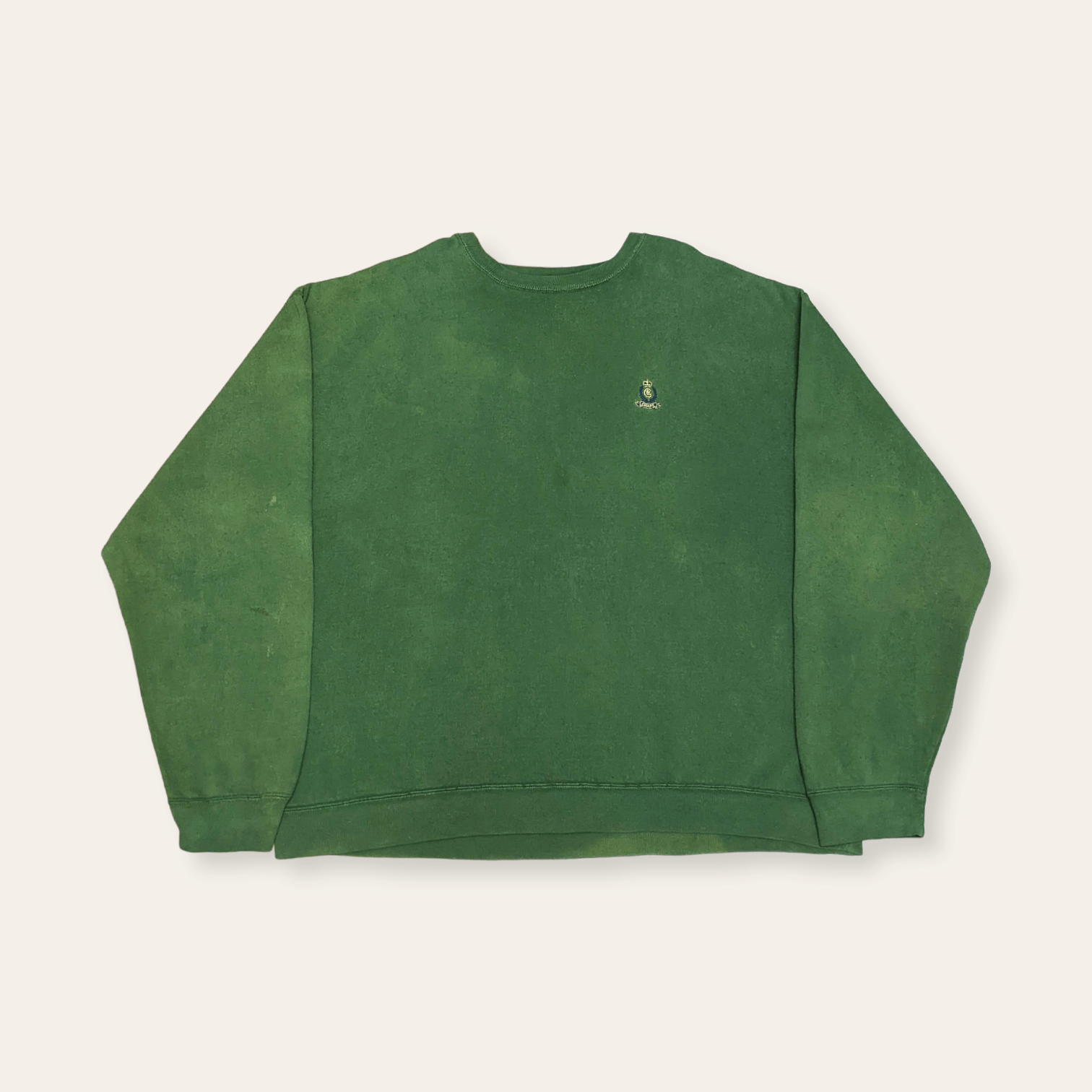 Chaps Ralph Lauren × Polo Ralph Lauren × Vintage Vintage 90s Chaps Ralph Lauren Distressed Boxy Sweatshirt Size US XXL / EU 58 / 5 - 1 Thumbnail
