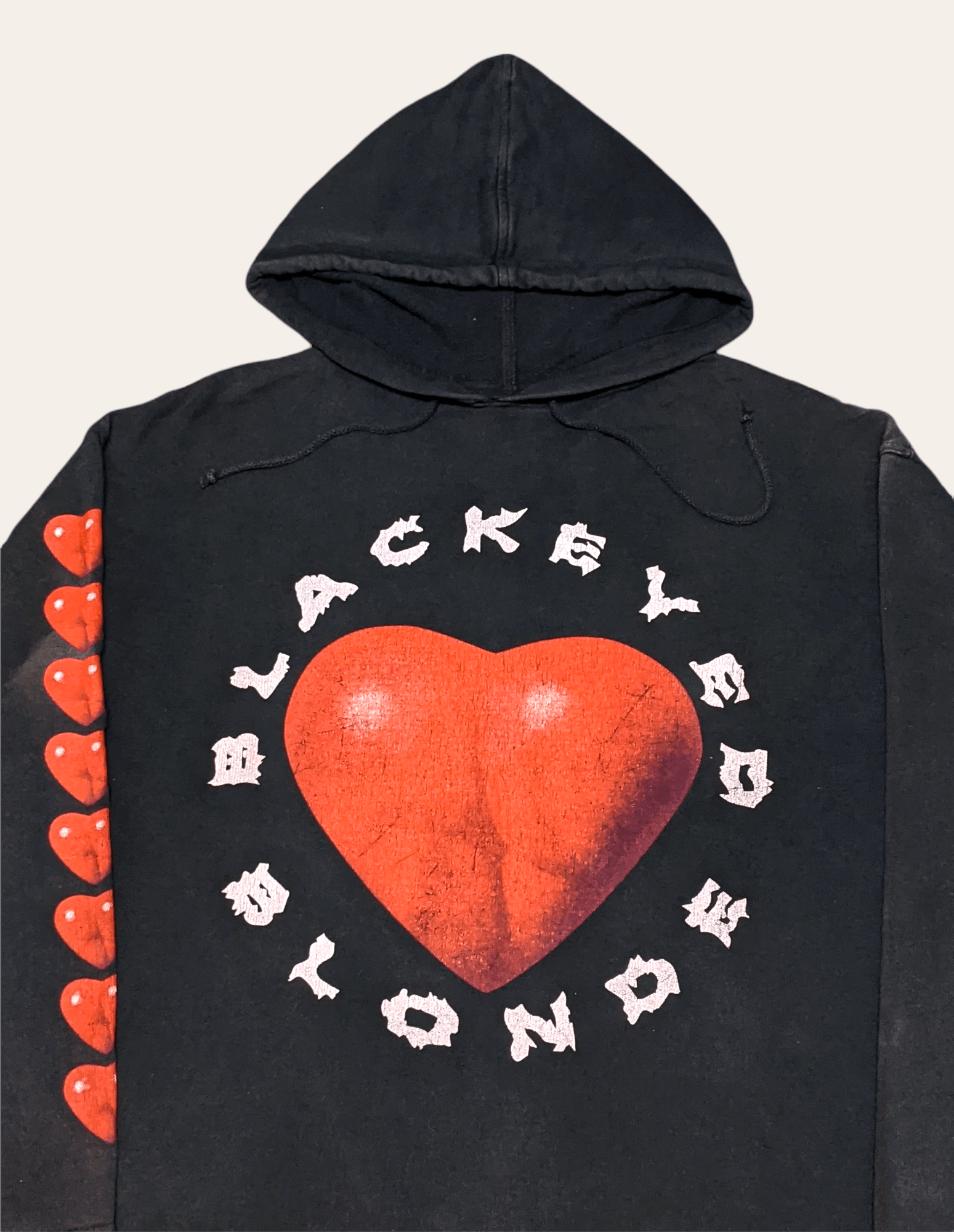 Band Tees × Rap Tees × Vintage Vintage 90s Blackeyed Blondie Rap Album Faded Hoodie Size US L / EU 52-54 / 3 - 3 Thumbnail