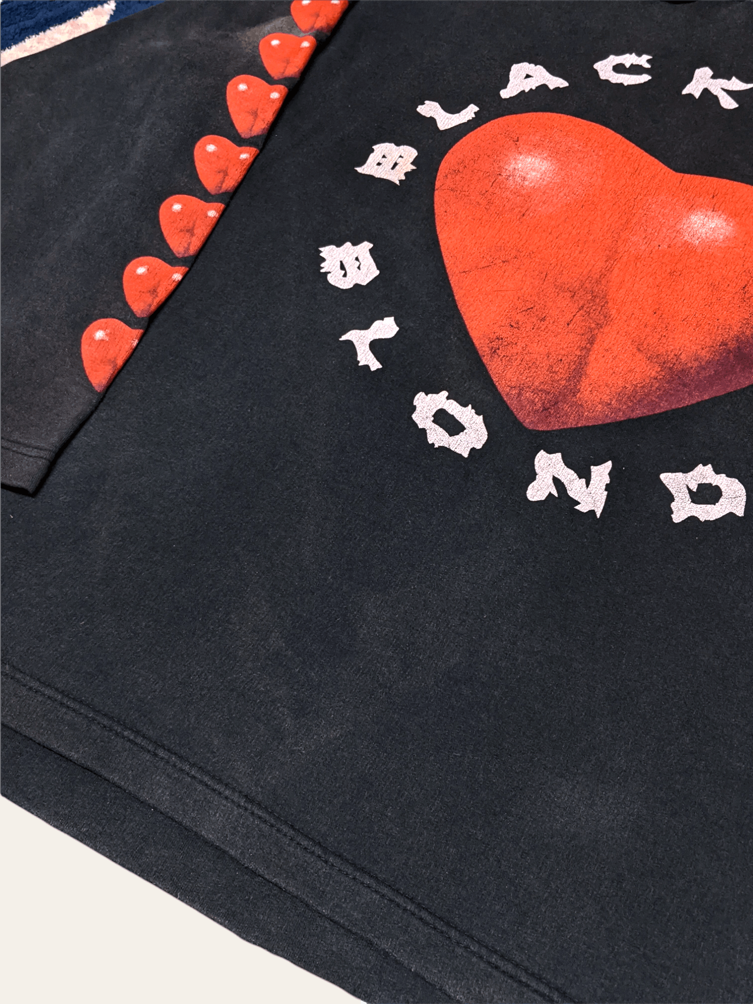 Band Tees × Rap Tees × Vintage Vintage 90s Blackeyed Blondie Rap Album Faded Hoodie Size US L / EU 52-54 / 3 - 12 Thumbnail
