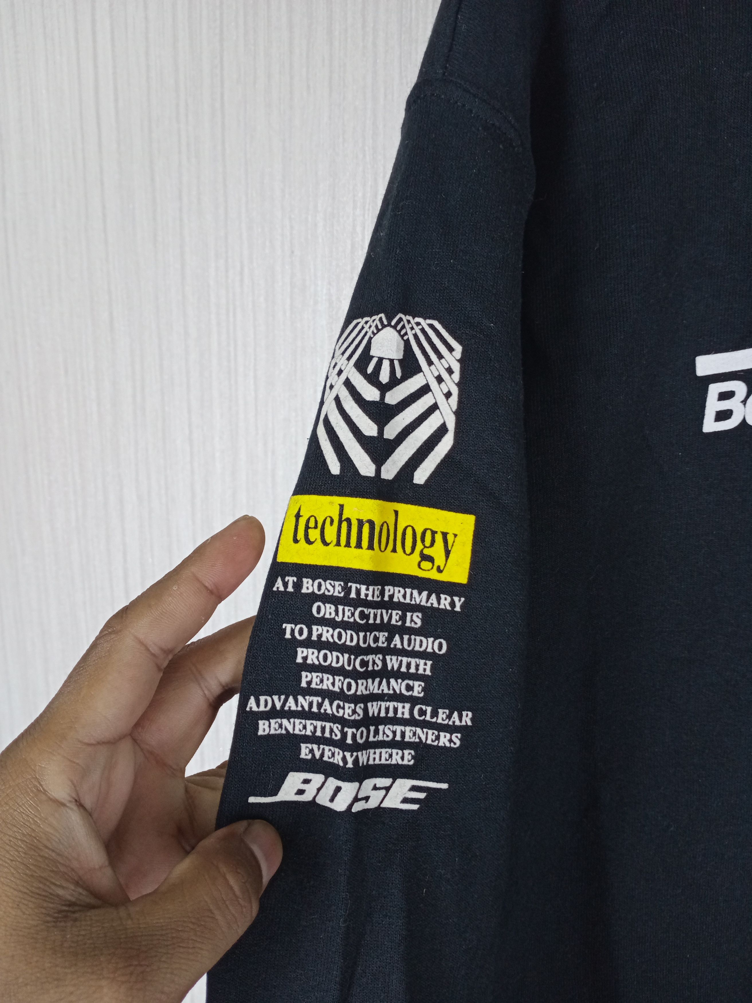 Gear for Sports Very Vintage 90s Bose Audio System Sweatshirt Size US L / EU 52-54 / 3 - 3 Thumbnail