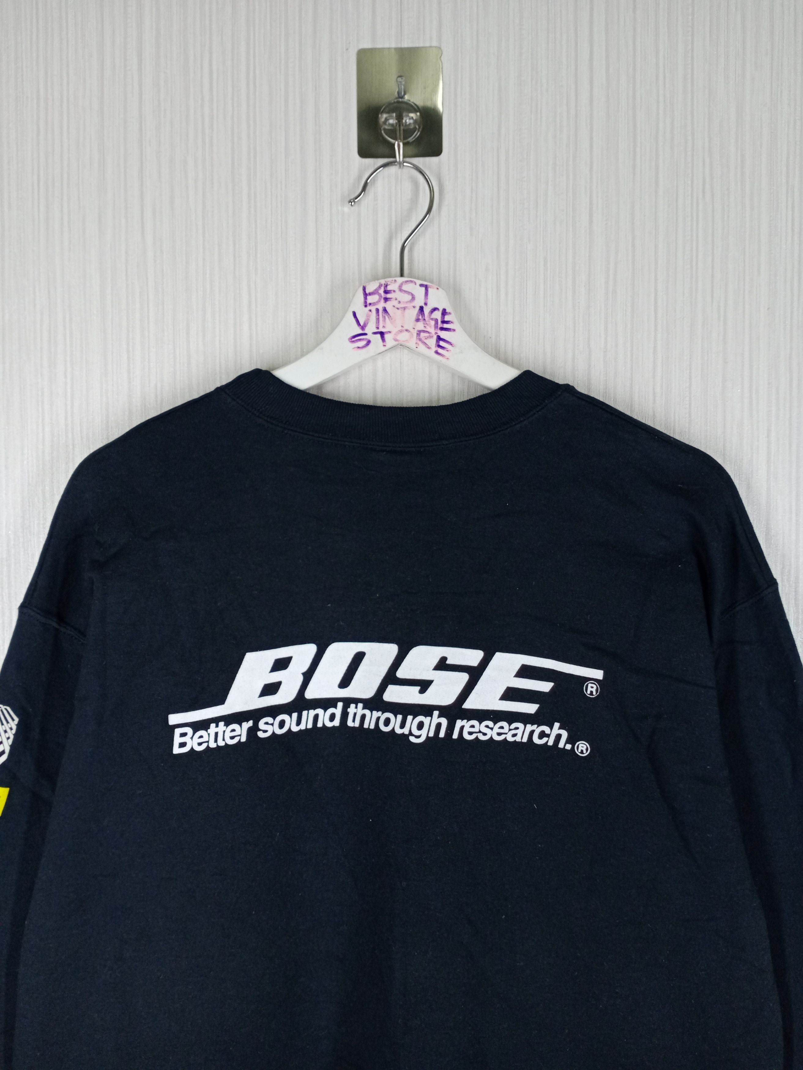 Gear for Sports Very Vintage 90s Bose Audio System Sweatshirt Size US L / EU 52-54 / 3 - 4 Thumbnail