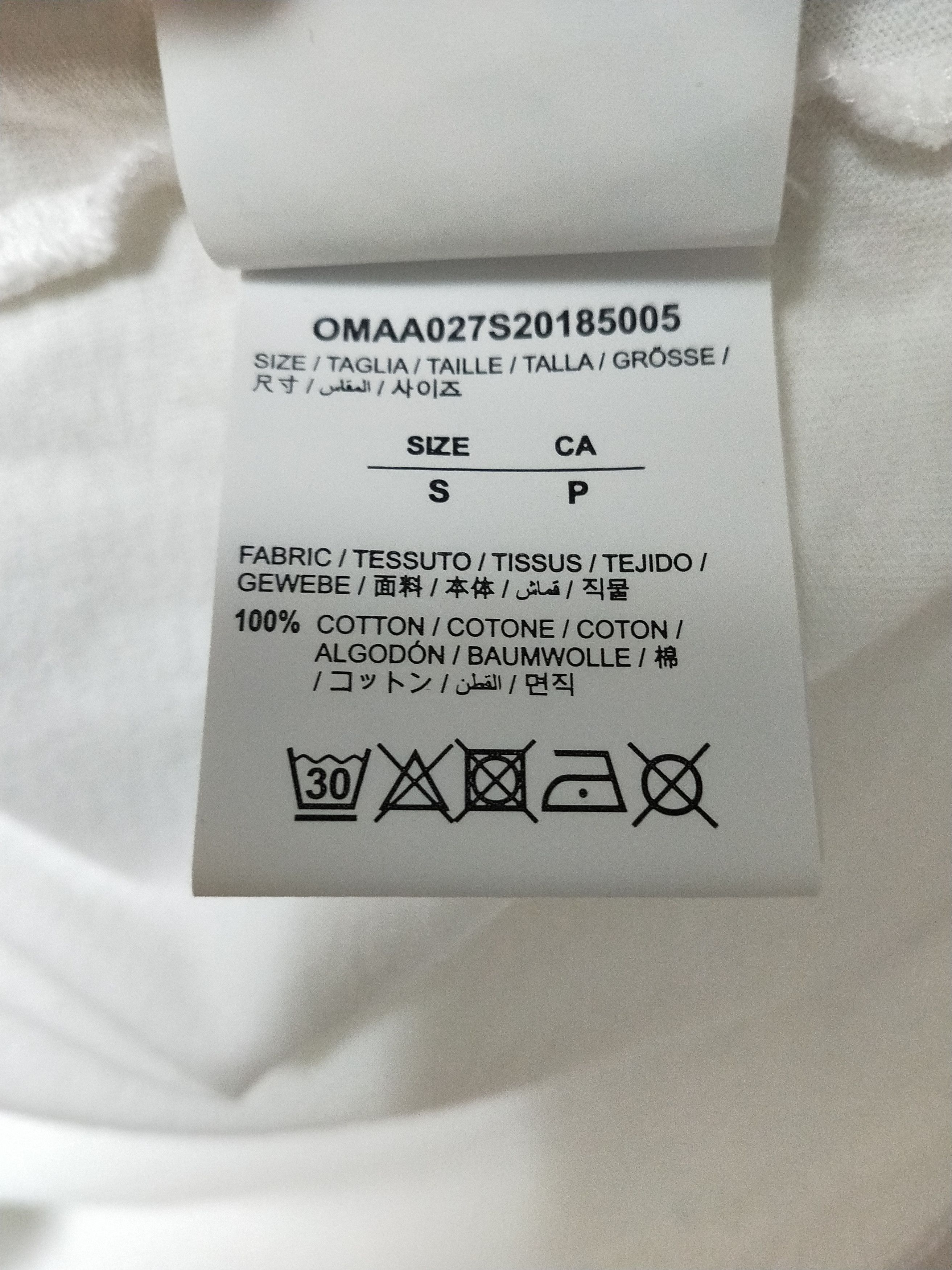 Off-White Caravaggio Square Tee Size US S / EU 44-46 / 1 - 5 Thumbnail