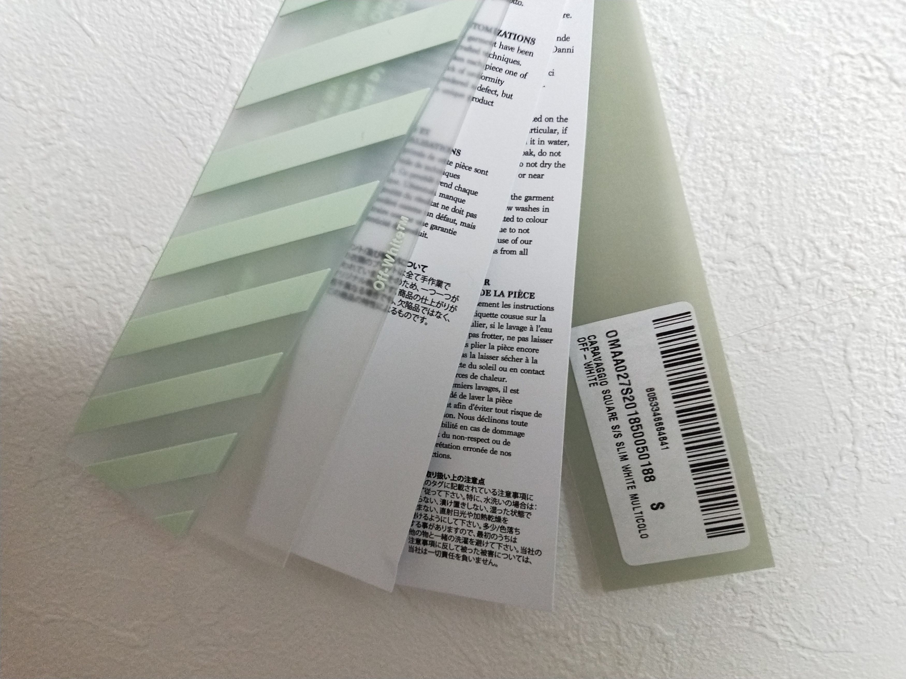 Off-White Caravaggio Square Tee Size US S / EU 44-46 / 1 - 6 Thumbnail