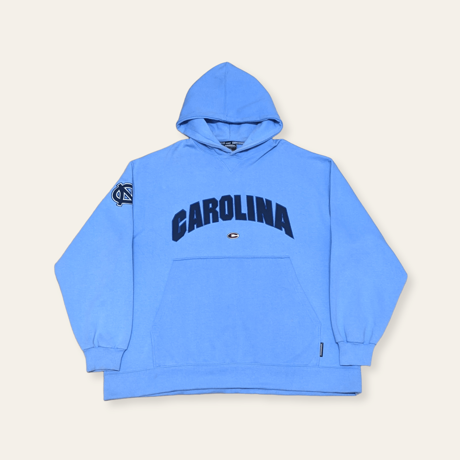 Colosseum Athletics × NBA × Vintage Vintage 90s NCAA North Carolina Tarheels Pullover Hoodie Size US XXL / EU 58 / 5 - 1 Thumbnail