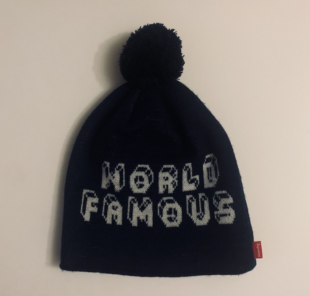 Supreme Rare FW13 Supreme uptown World Famous Y2K vintage beanie Size ONE SIZE - 2 Thumbnail