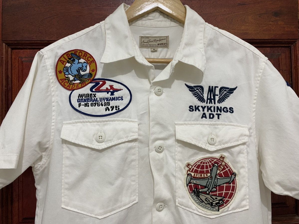 Avirex Avirex Us Air Force Shirt Patch Logo Rare Design Size US M / EU 48-50 / 2 - 3 Thumbnail