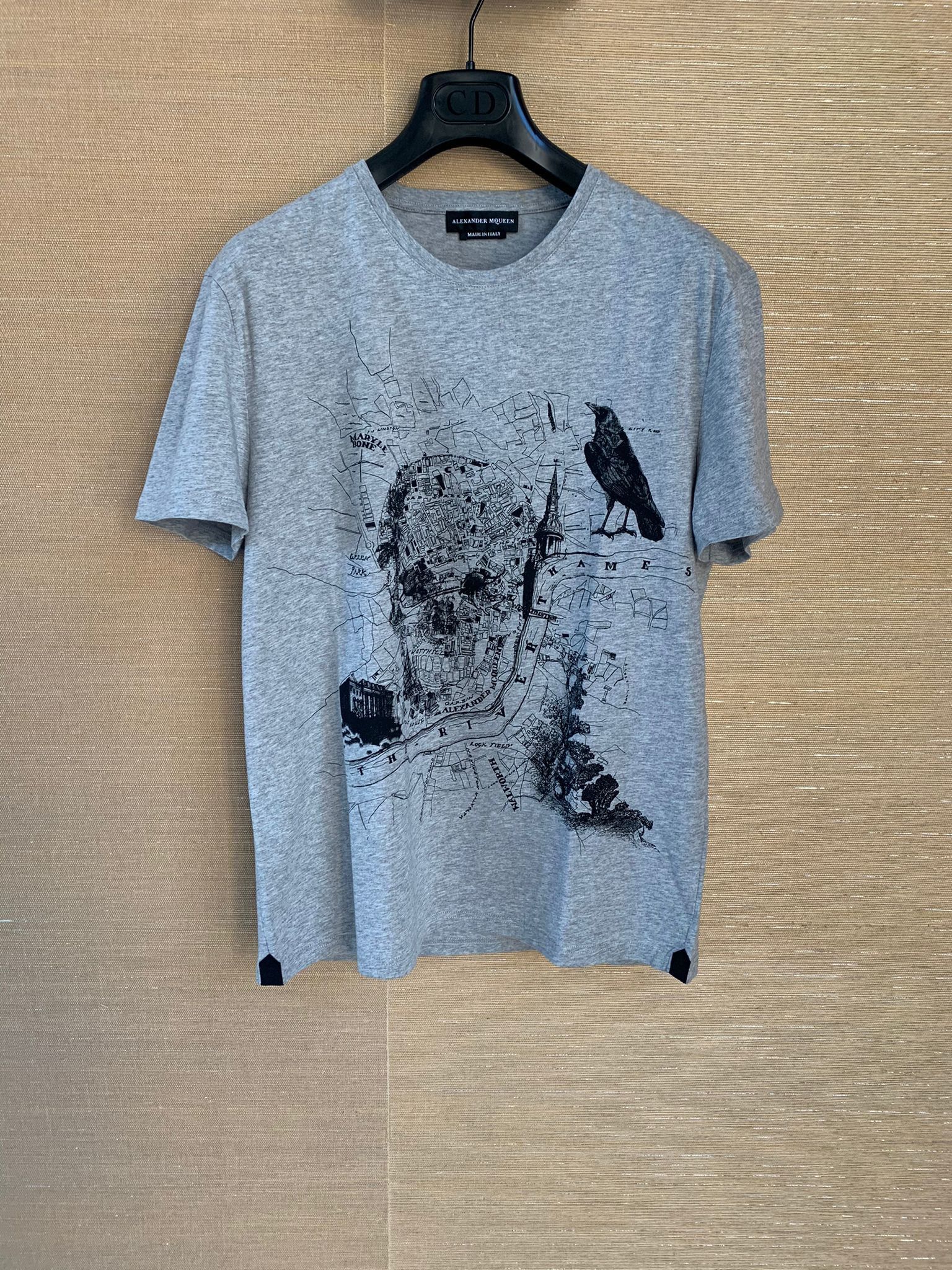 Alexander McQueen Skull Print Tee, SS in Grey Size US M / EU 48-50 / 2 - 3 Thumbnail