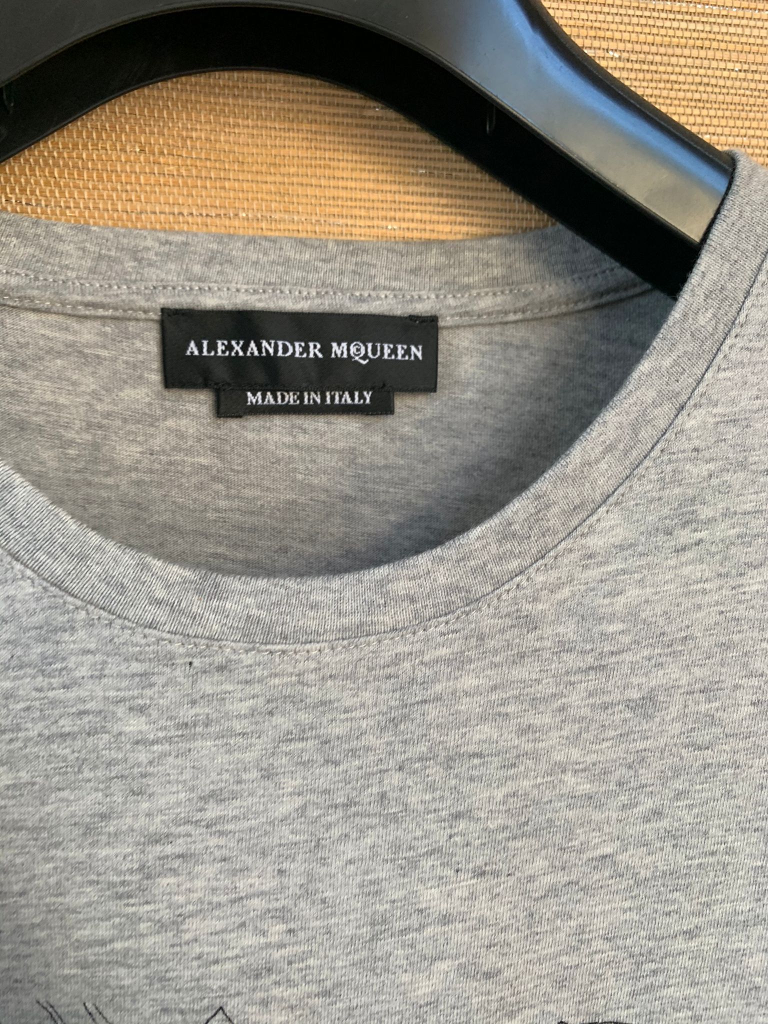 Alexander McQueen Skull Print Tee, SS in Grey Size US M / EU 48-50 / 2 - 11 Thumbnail