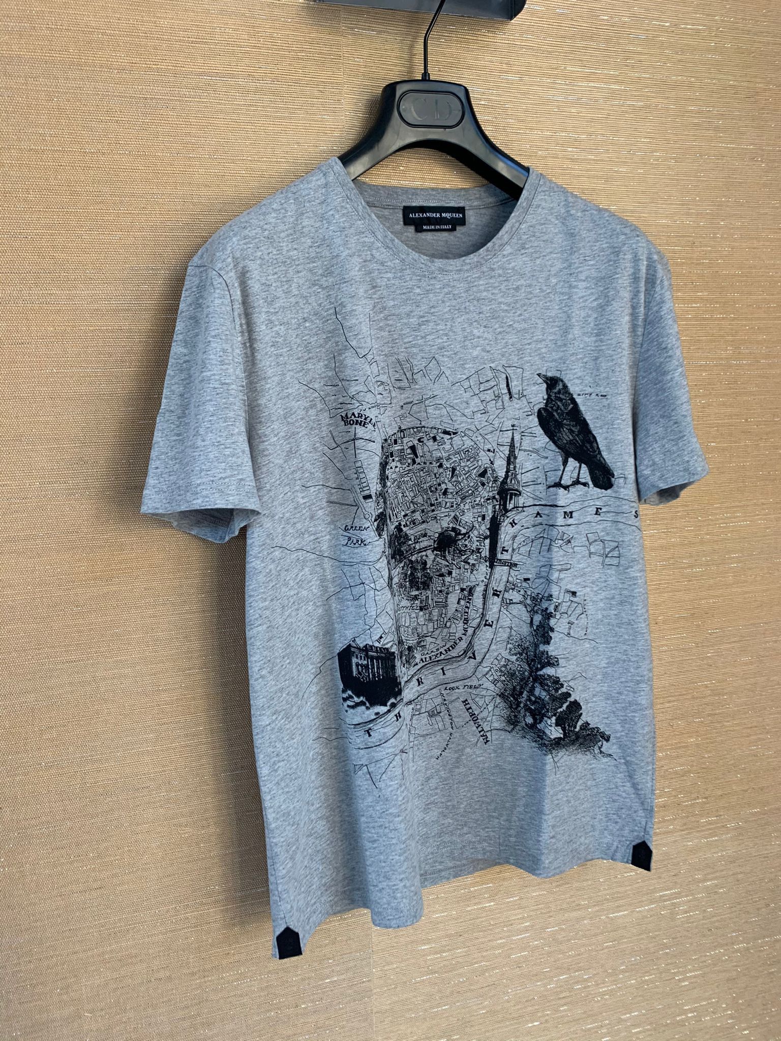 Alexander McQueen Skull Print Tee, SS in Grey Size US M / EU 48-50 / 2 - 5 Thumbnail