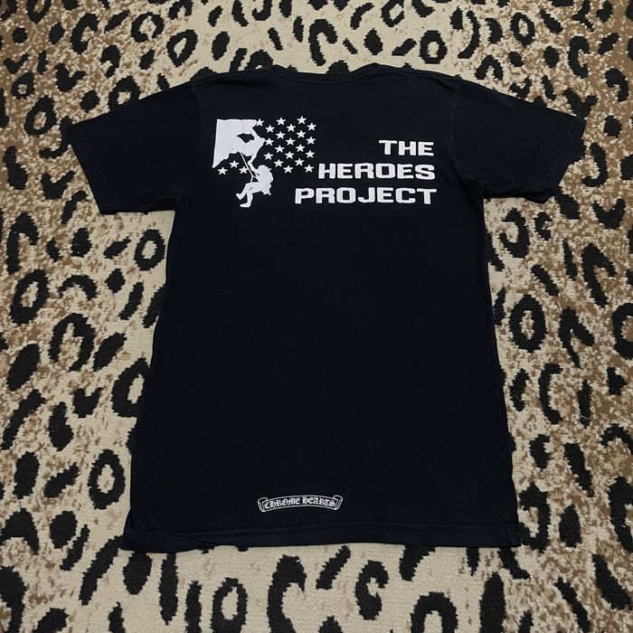 Chrome Hearts Chrome Hearts The Heroes Project Tee | Grailed