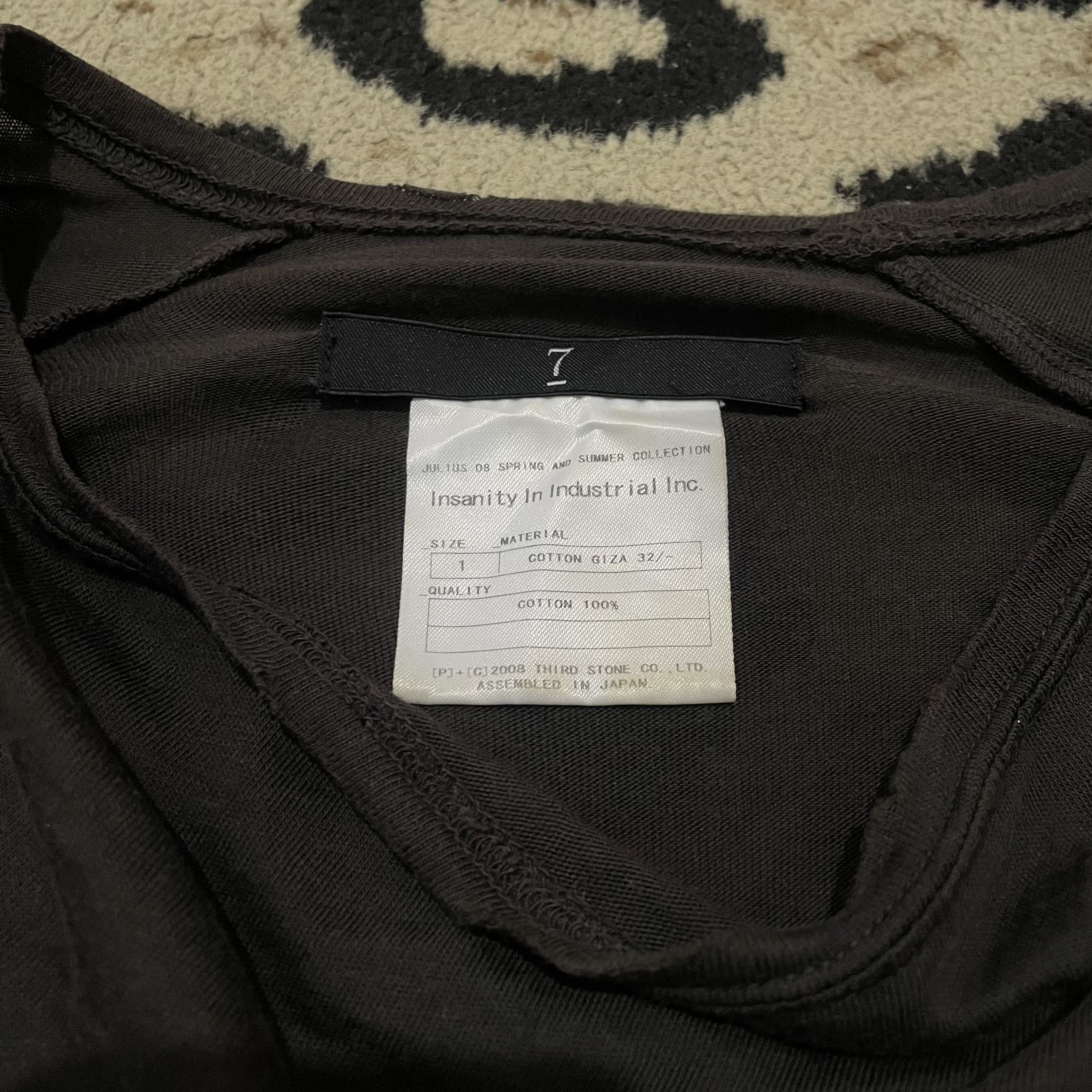 Julius Julius SS08 distressed Tee Size US S / EU 44-46 / 1 - 4 Thumbnail
