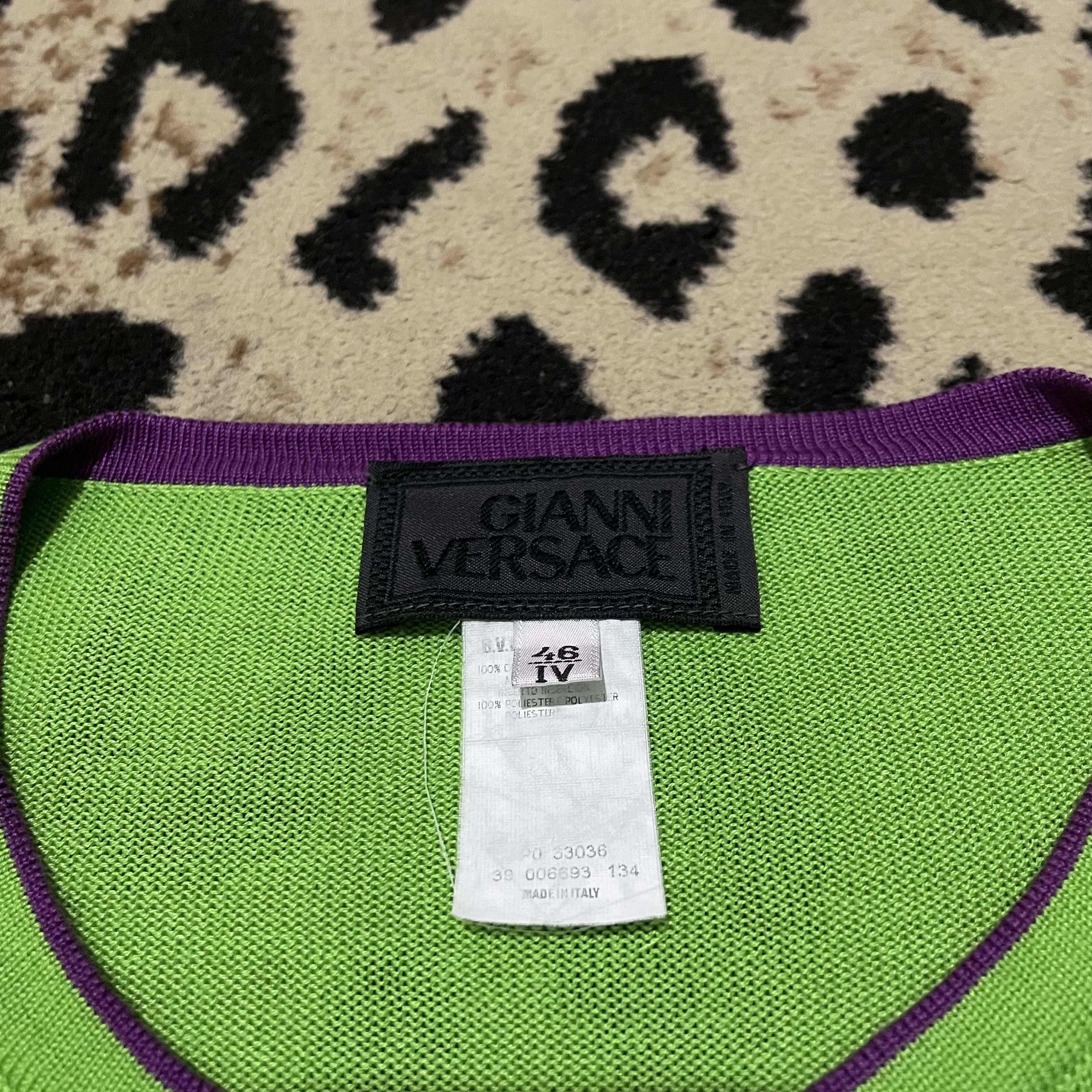 Gianni Valentino × Versace Gianni Versace Flower Knitwear Size US S / EU 44-46 / 1 - 6 Thumbnail