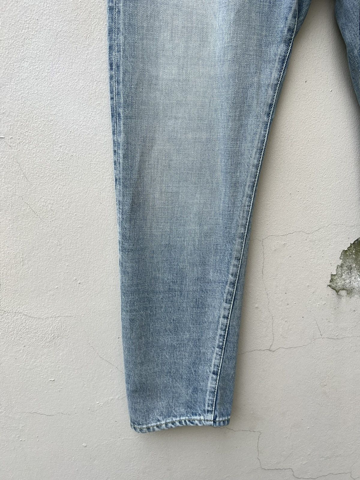 Vintage Archi Japan Fade Light Blue Redline Denim Cropped Jeans Size US 30 / EU 46 - 6 Thumbnail
