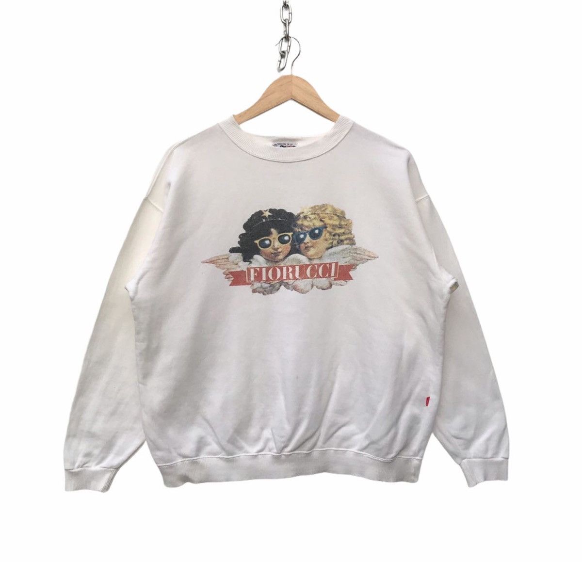 Vintage Fiorucci Sweatshirt Italy Designer Sweater
