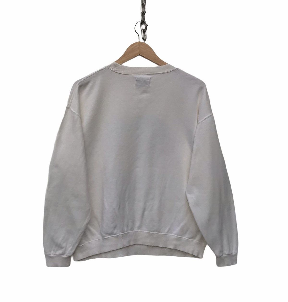 Fiorucci Vintage Fiorucci Sweatshirt Italy Designer Sweater Size US L / EU 52-54 / 3 - 3 Thumbnail