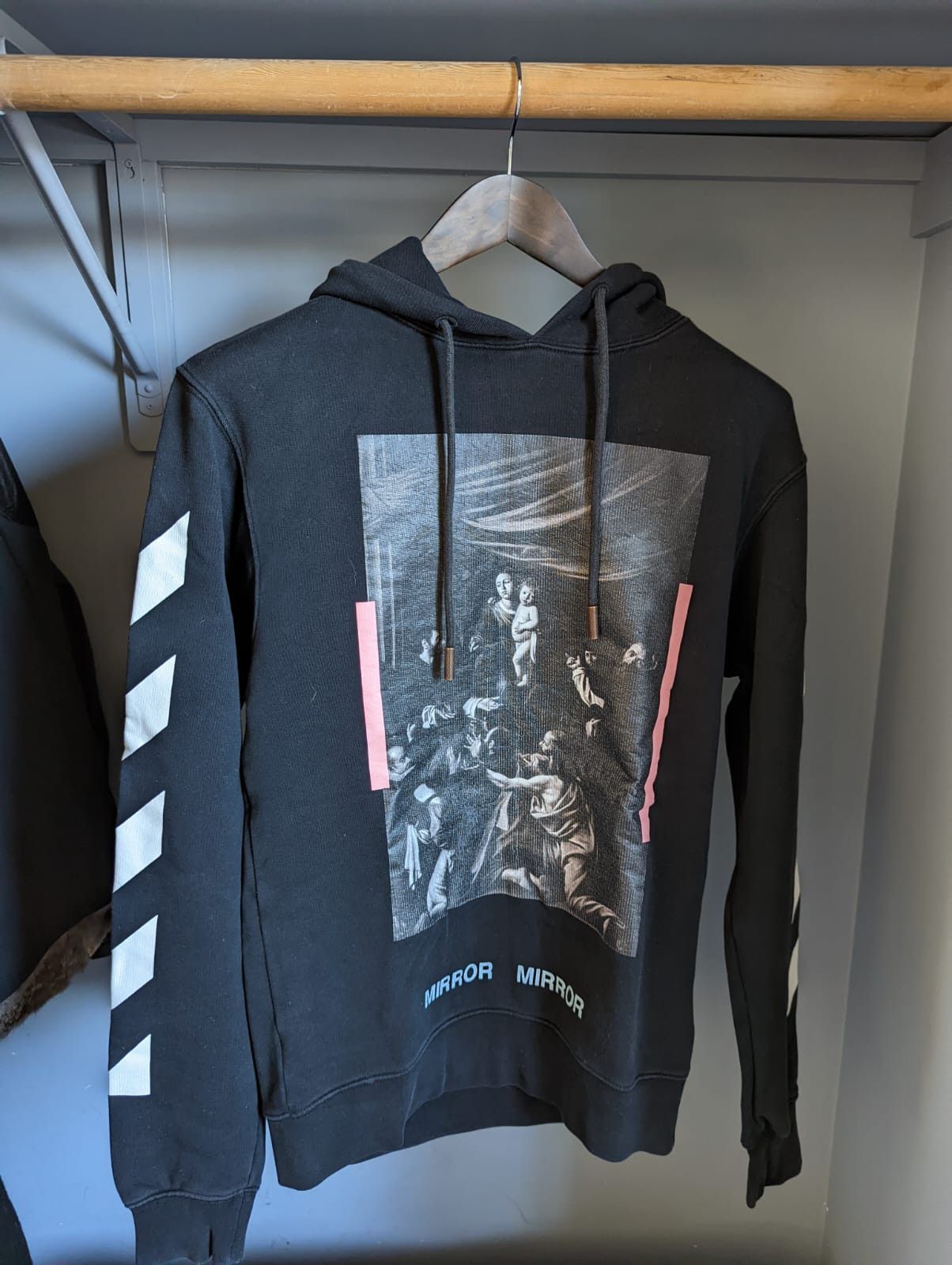 image of Off White Caravaggio Hoodie, Men's (Size XS)