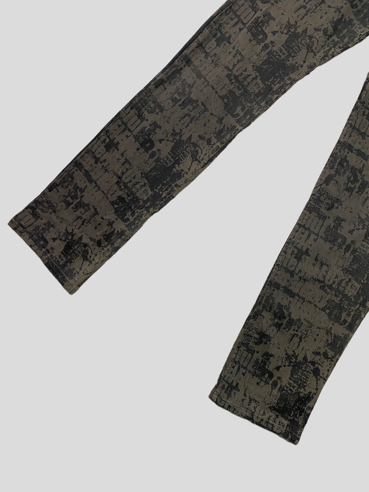 In The Attic × Seditionaries × Vintage VINTAGE IN THE ATTIC ALL OVER PRINT SKINNY DENIM Size US 27 - 7 Thumbnail