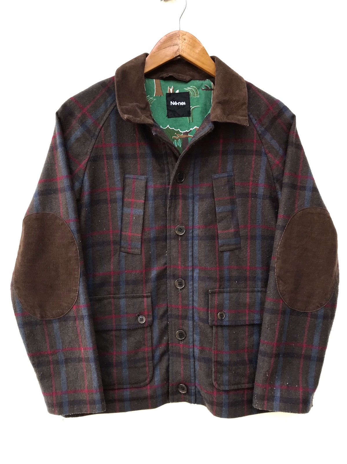Issey Miyake Archival Ne-net by issey miyake checked tartan jacket Size US S / EU 44-46 / 1 - 1 Thumbnail