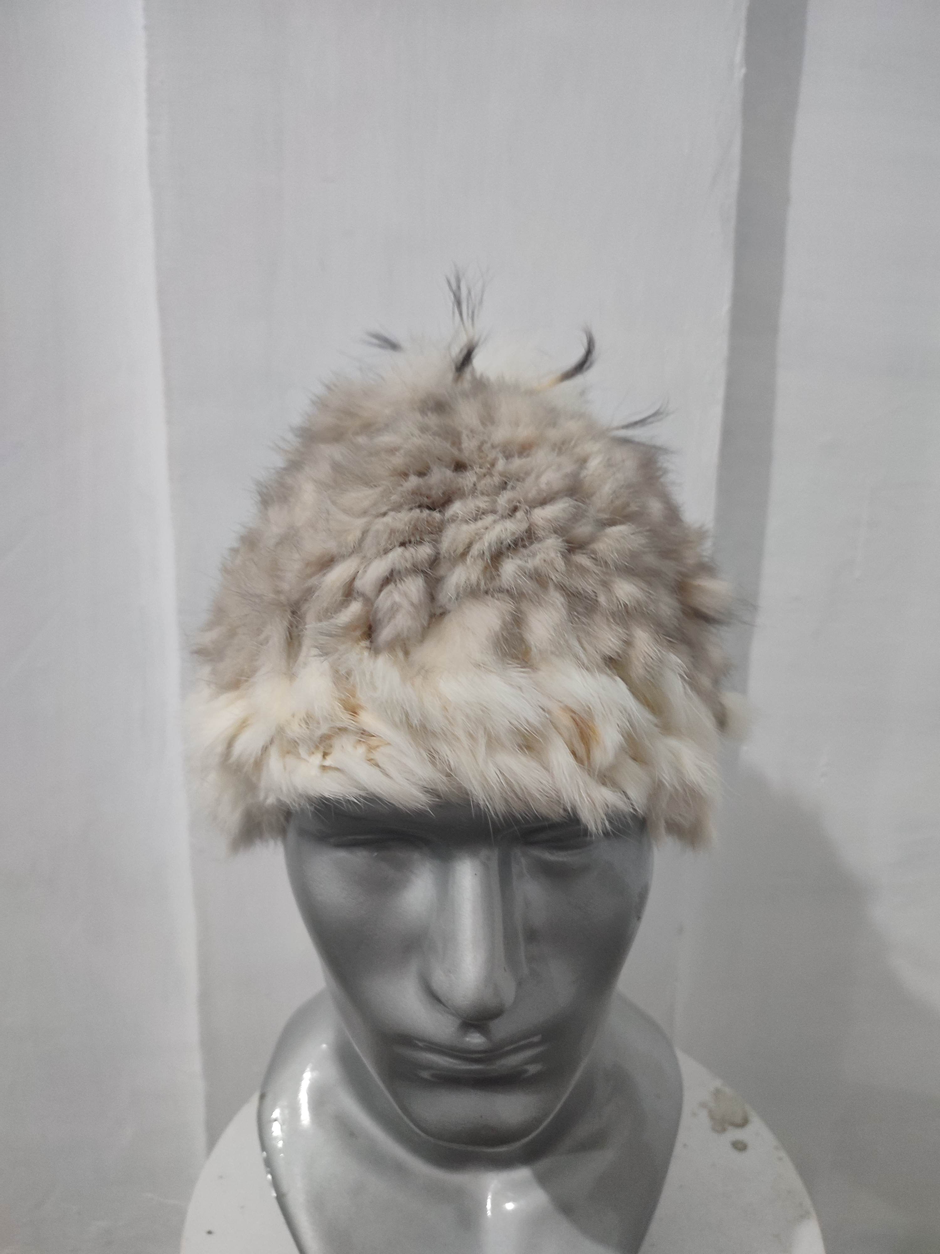Japanese Brand 🔥Rose Bud Japanese Real Fur Beanie Size ONE SIZE - 2 Thumbnail