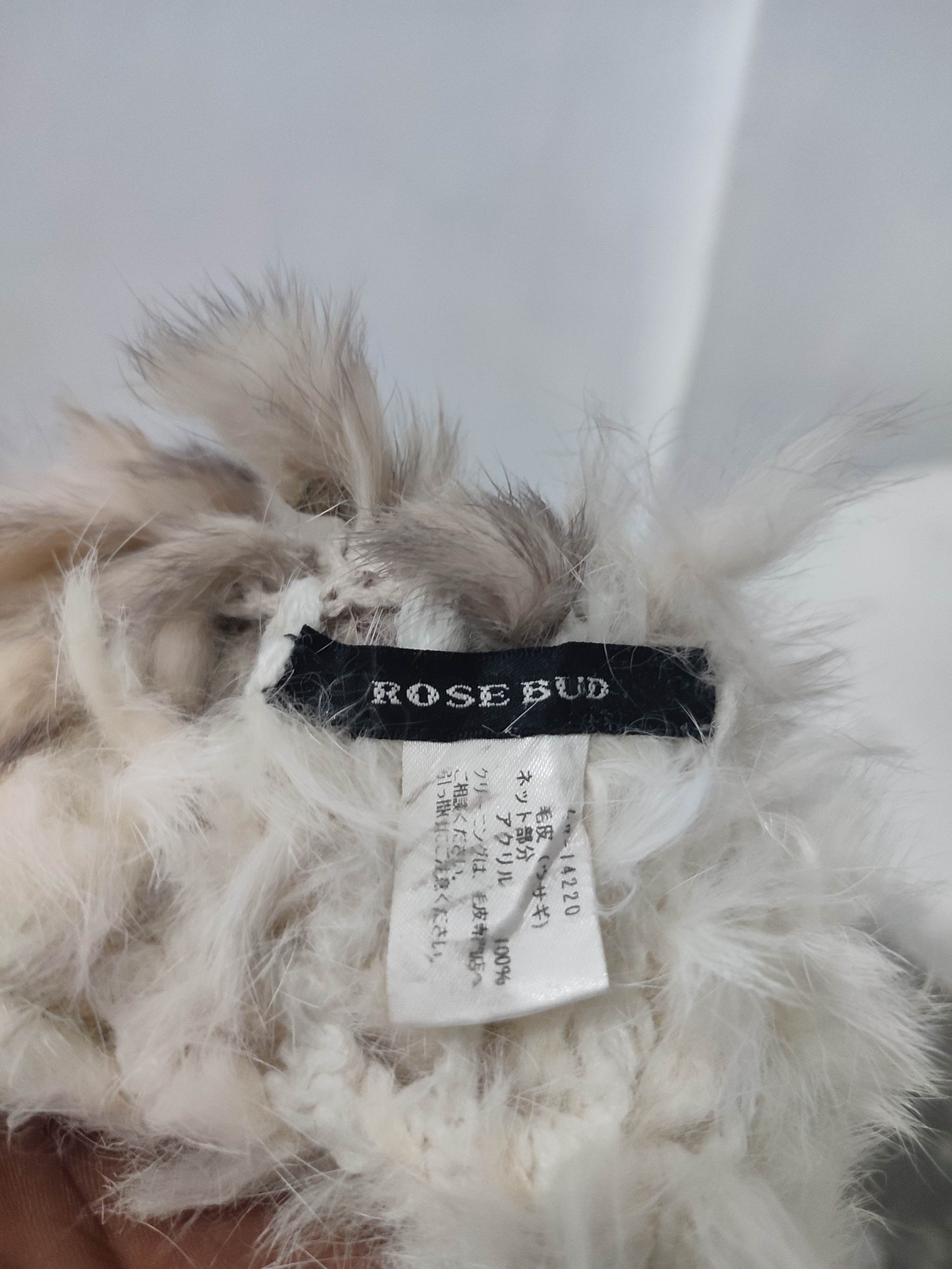 Japanese Brand 🔥Rose Bud Japanese Real Fur Beanie Size ONE SIZE - 5 Thumbnail