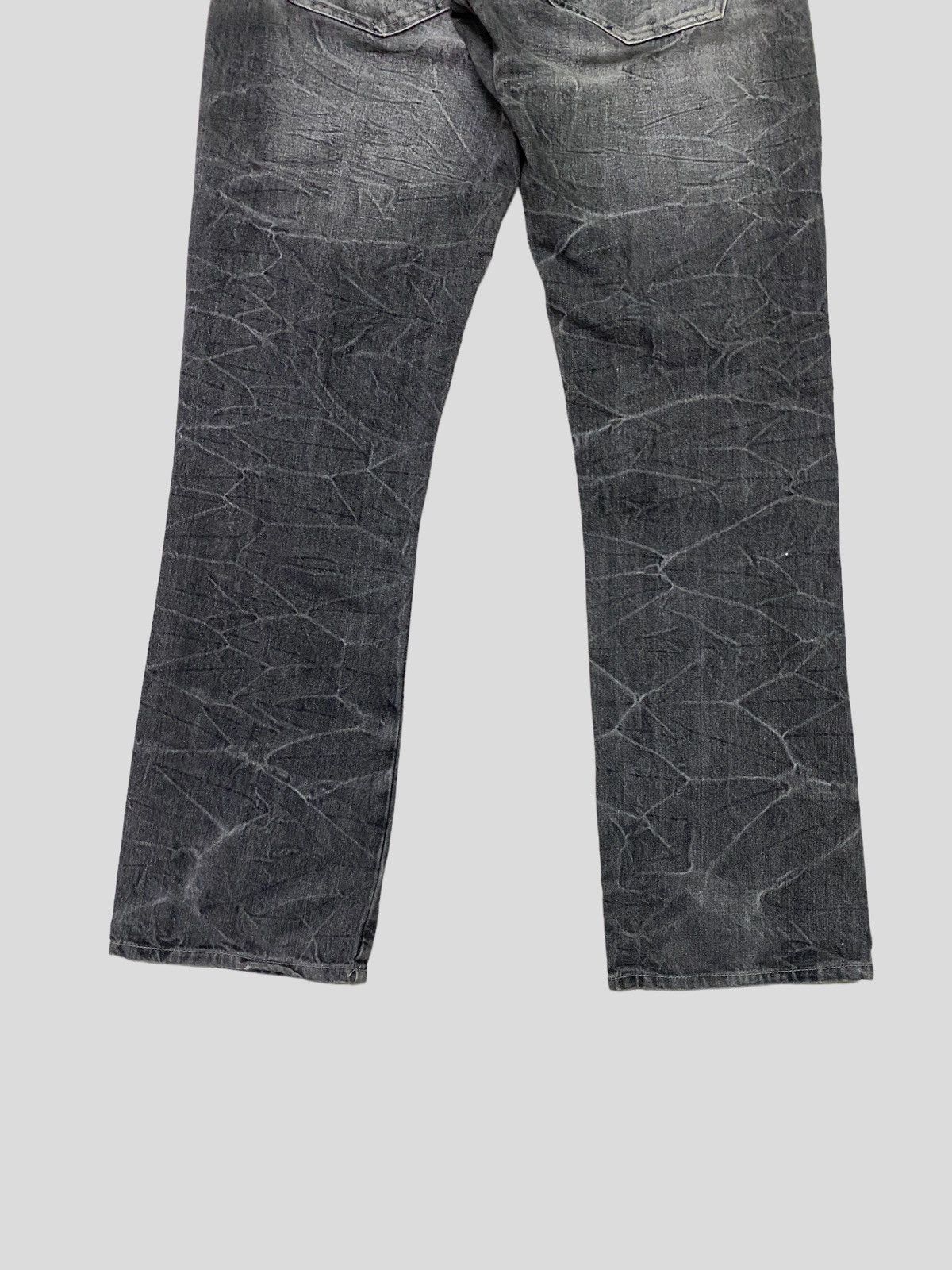 Japanese Brand × Seditionaries × Vintage VINTAGE FAMOUS WILD LIFE CROSS PRINT POEM DESIGN DENIM Size US 31 - 11 Thumbnail