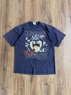 Tops, Vintage Dallas Cowboys 1992 Looney Tunes Taz Shirt