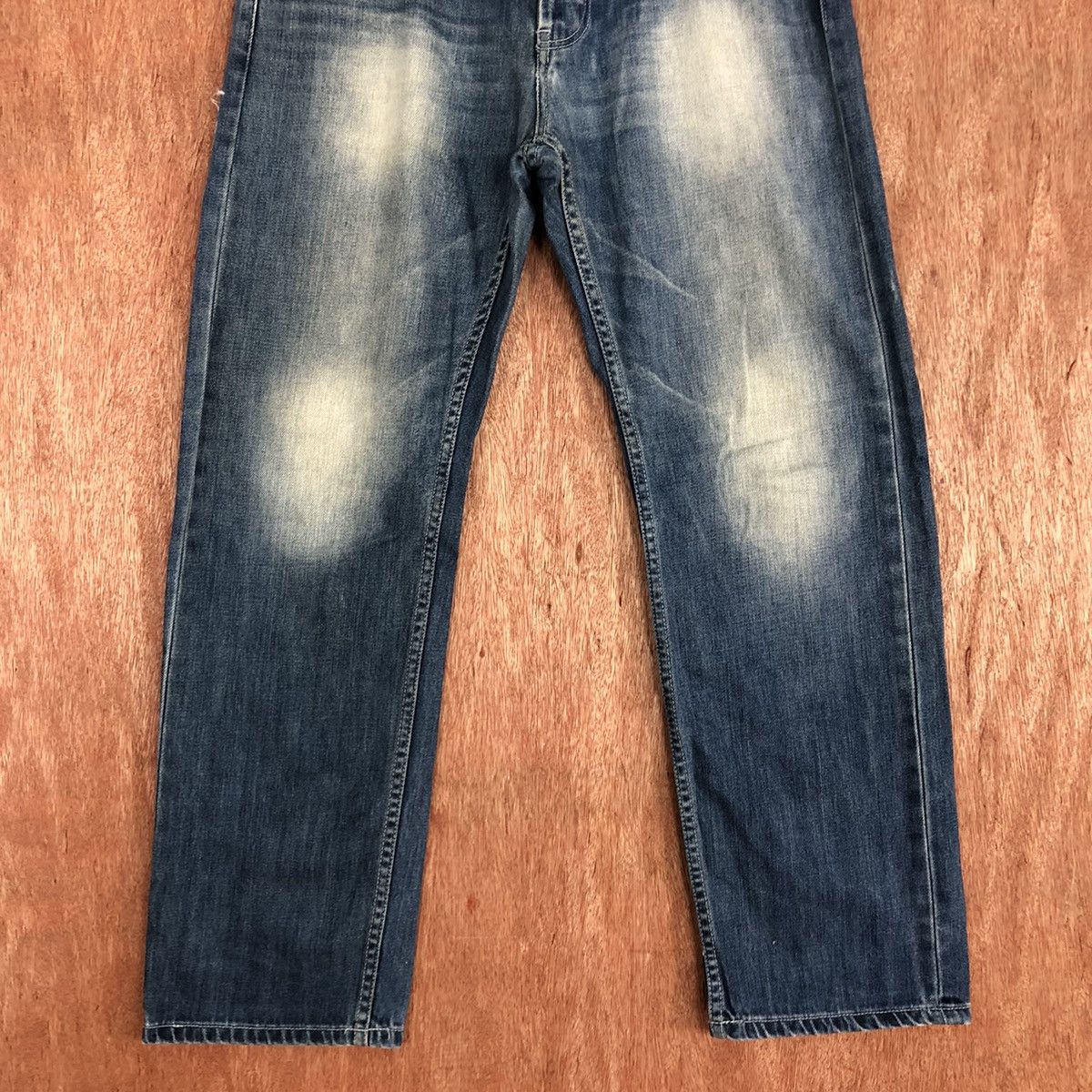 Levi's DLL 501 Big E Levis Strauss Blue Denim JEans Pants #1638 Size US 36 / EU 52 - 3 Thumbnail