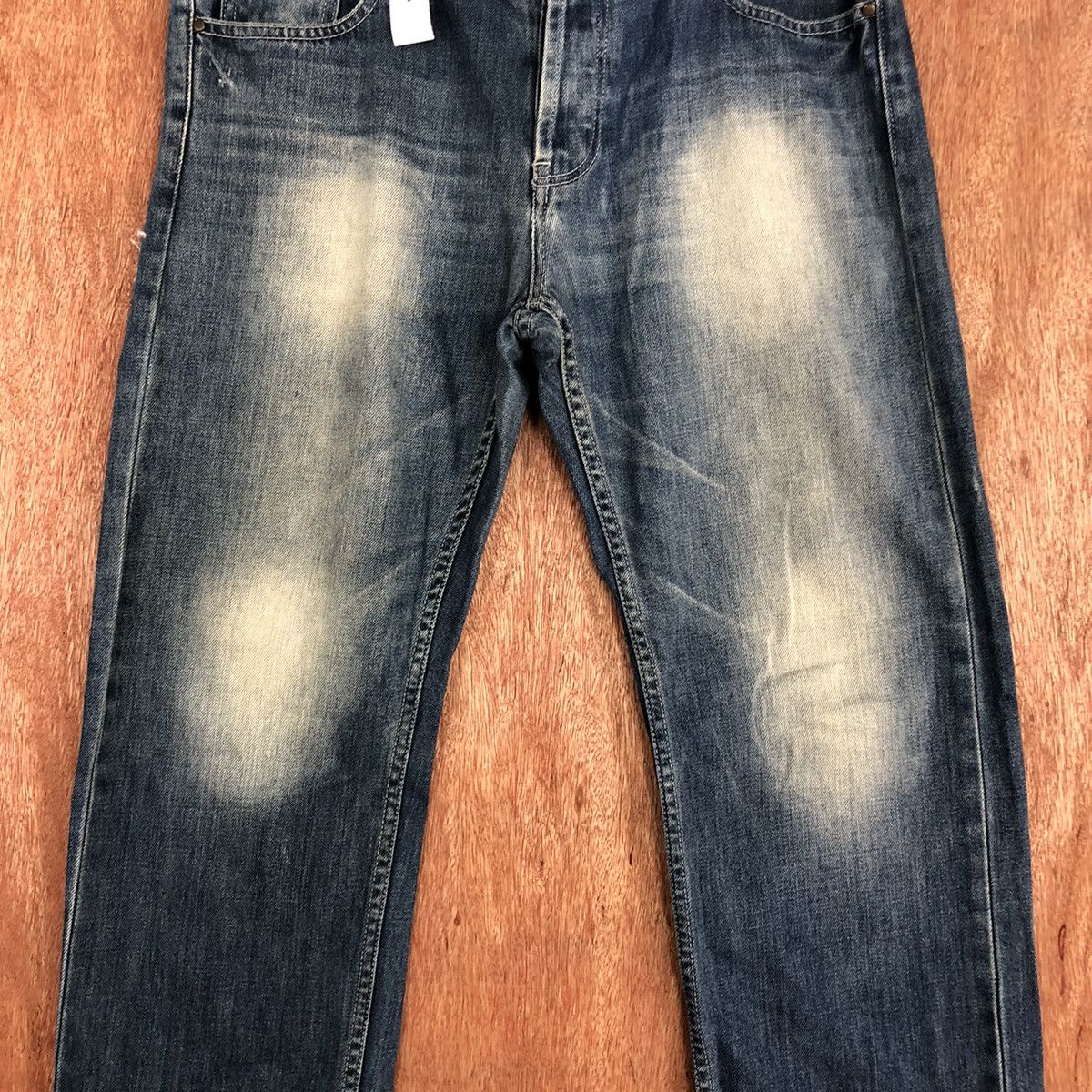 Levi's DLL 501 Big E Levis Strauss Blue Denim JEans Pants #1638 Size US 36 / EU 52 - 4 Thumbnail