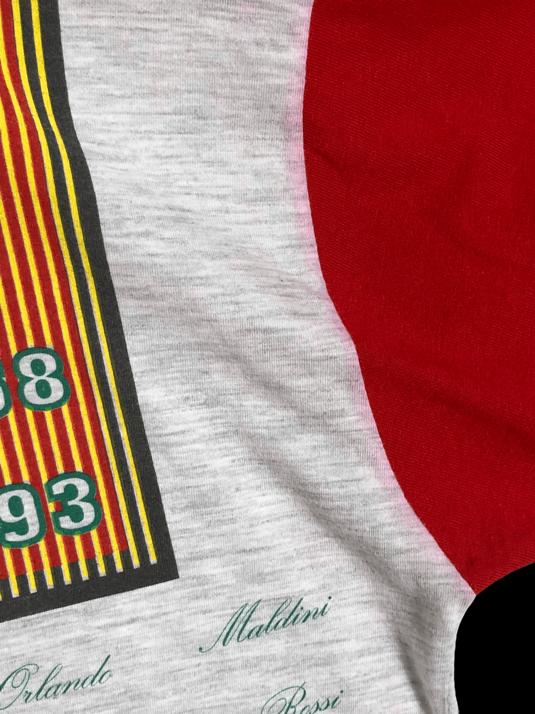 Lotto Sport RARE🔥VINTAGE 1993 AC MILAN FOOTBALL CHAMPIONS HISTORY Size US L / EU 52-54 / 3 - 4 Thumbnail