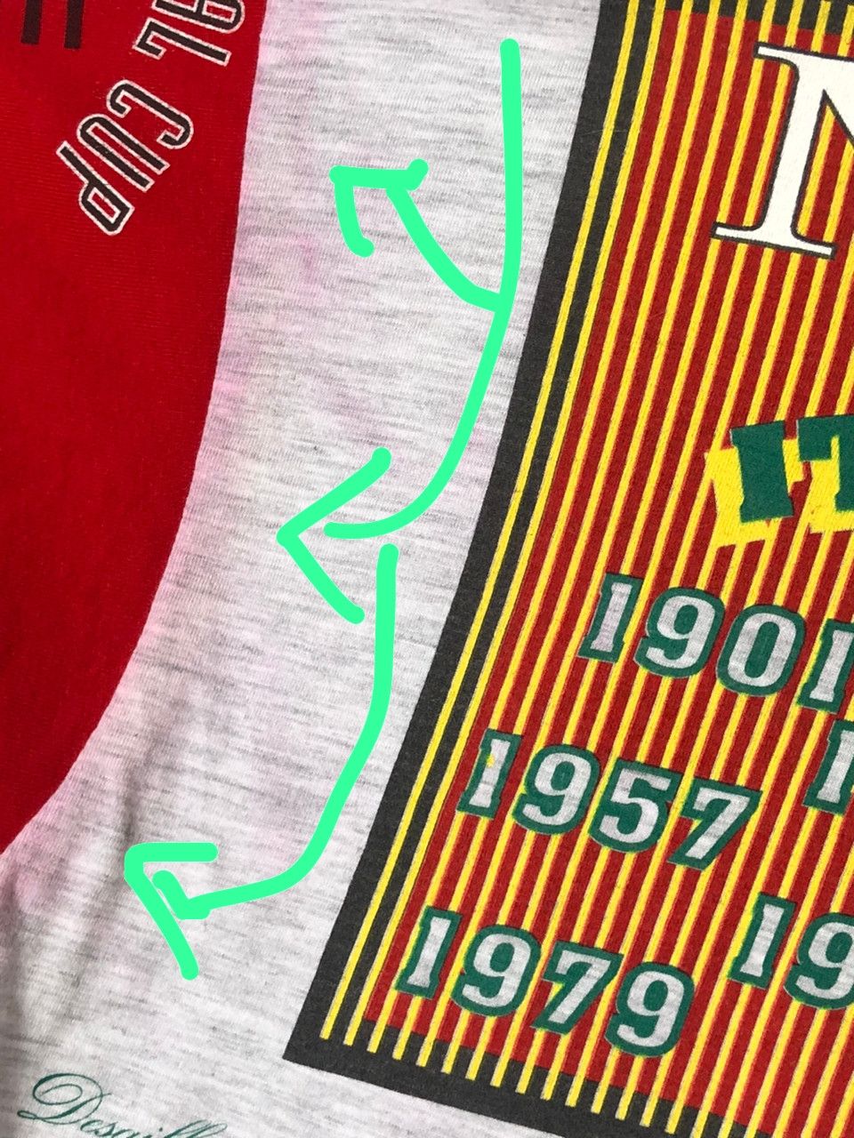 Lotto Sport RARE🔥VINTAGE 1993 AC MILAN FOOTBALL CHAMPIONS HISTORY Size US L / EU 52-54 / 3 - 7 Thumbnail