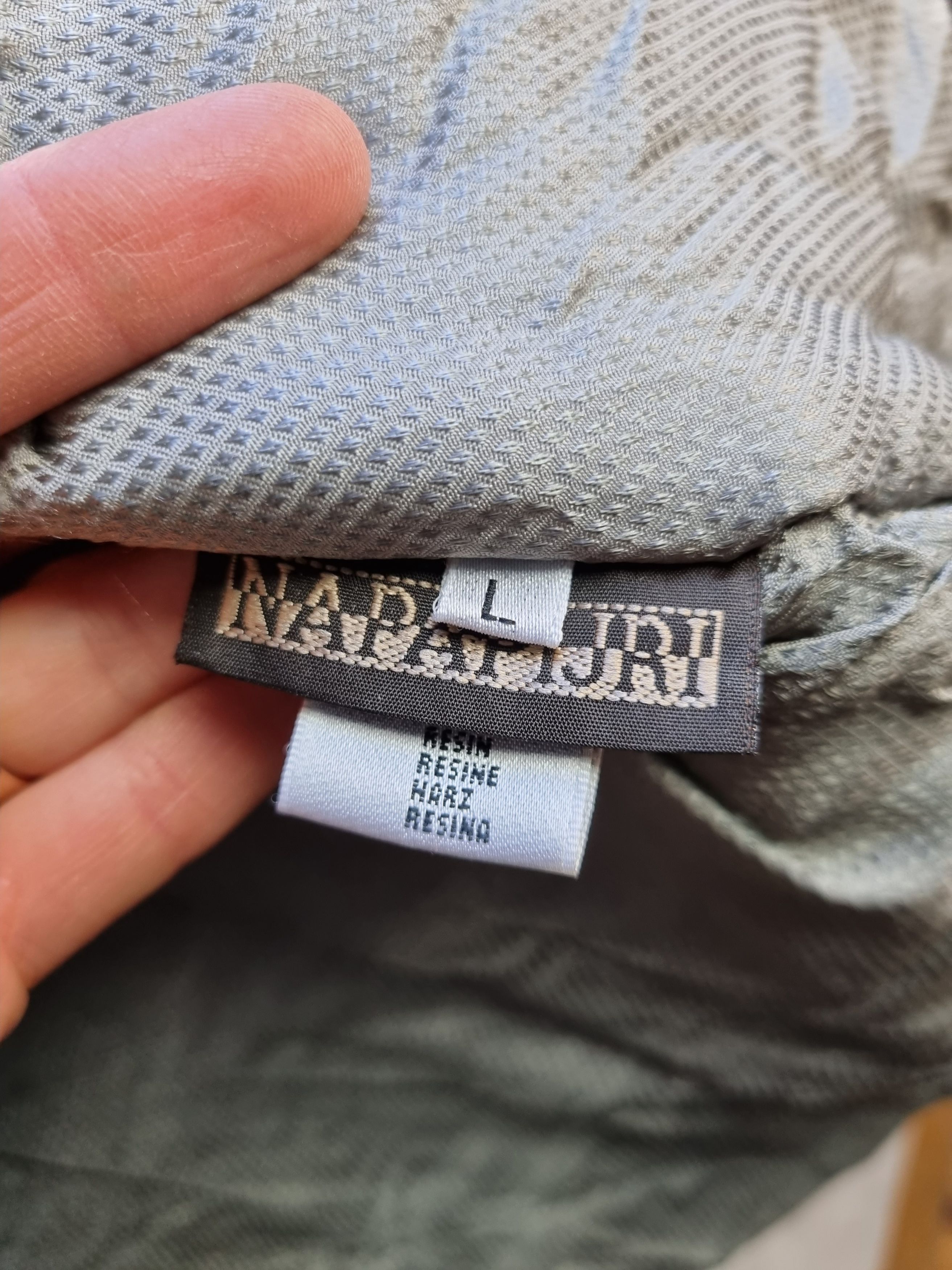 Napapijri × Vintage Napapijri Water Repellent Reflective Elements Heavy Jacket Size US L / EU 52-54 / 3 - 13 Thumbnail
