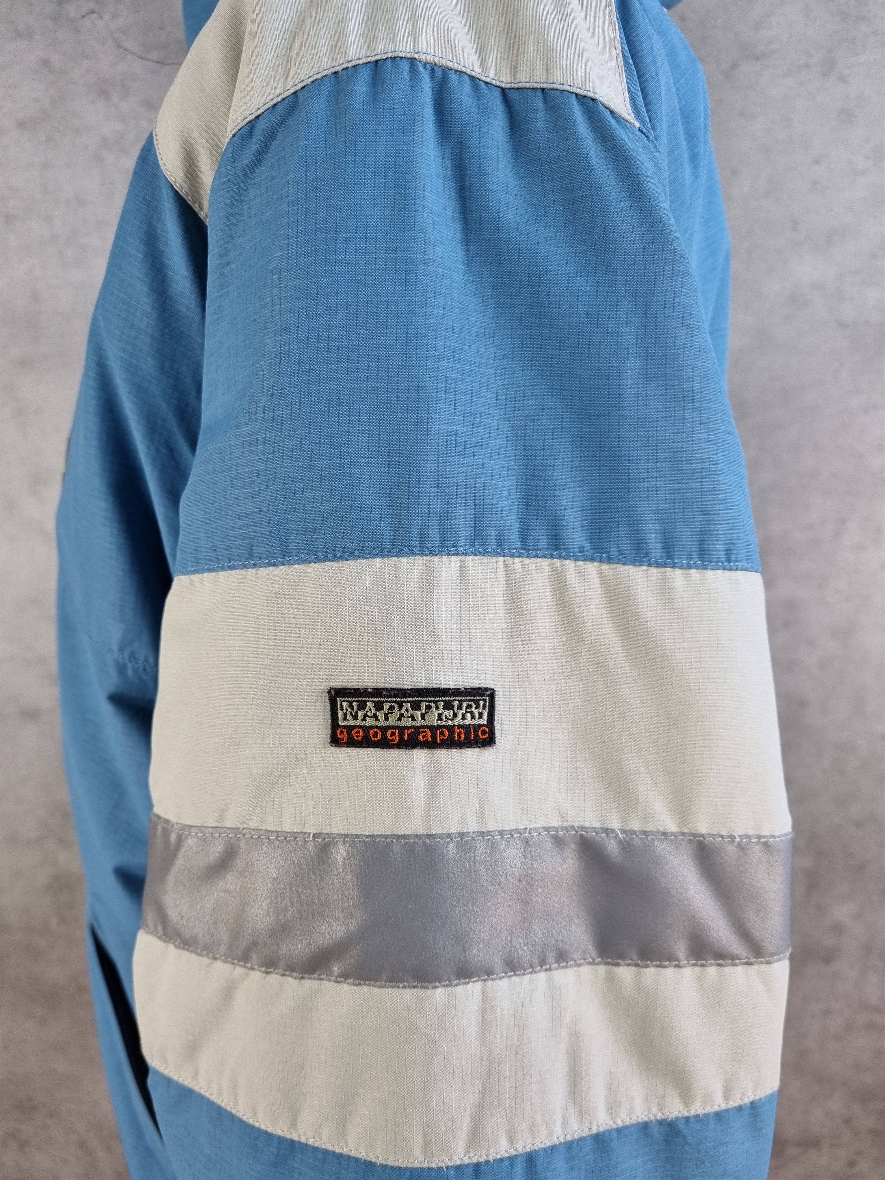 Napapijri × Vintage Napapijri Water Repellent Reflective Elements Heavy Jacket Size US L / EU 52-54 / 3 - 10 Thumbnail