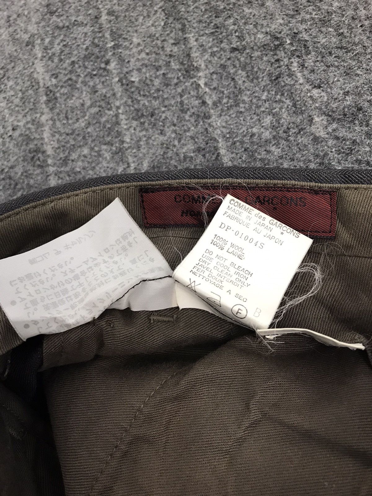 Comme des Garcons Comme des Garçon Homme Deux Office Wear Casual Pant Size 28" / US 6 / IT 42 - 8 Thumbnail