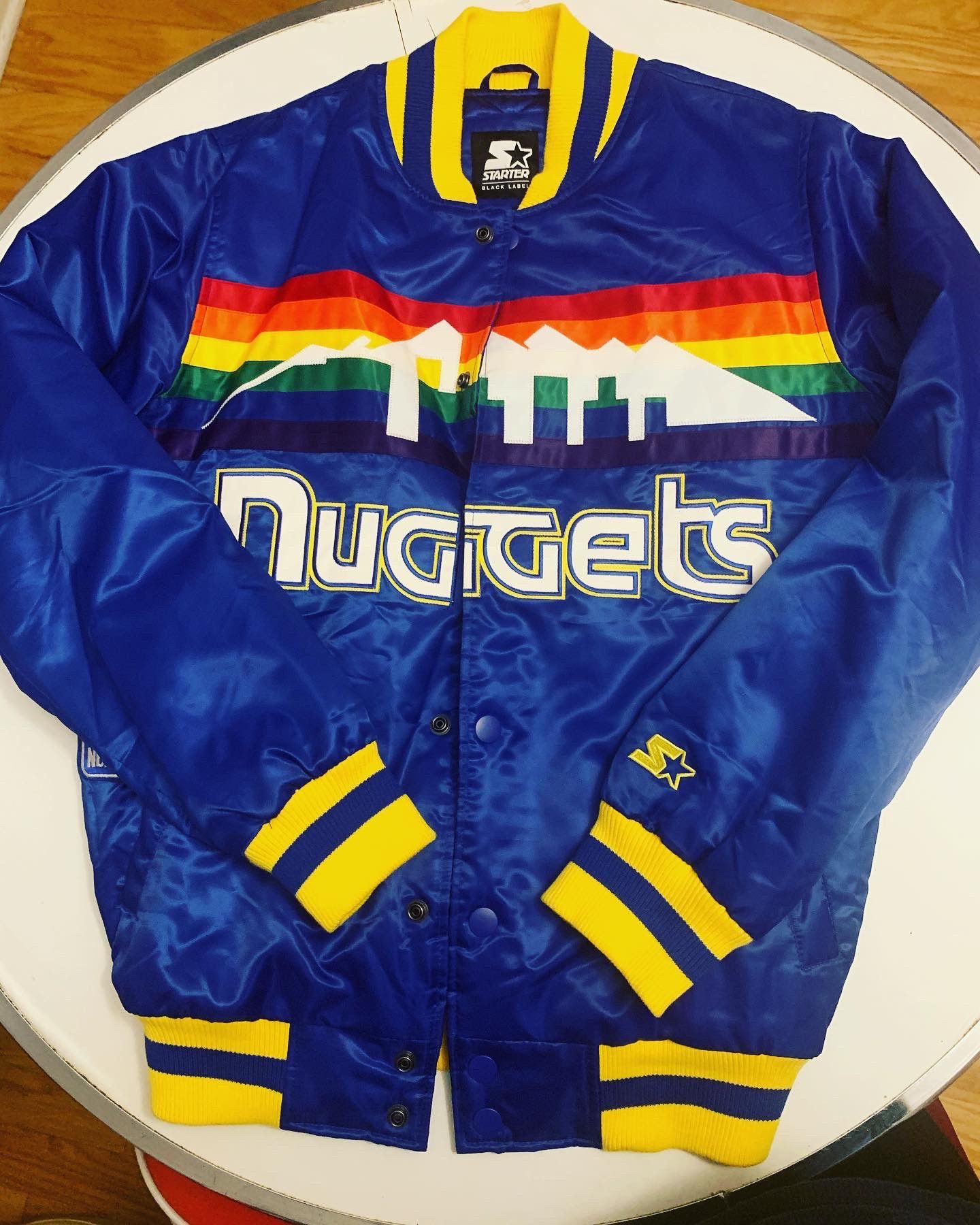 Men's Denver Nuggets NBA Starter Bomber Jacket