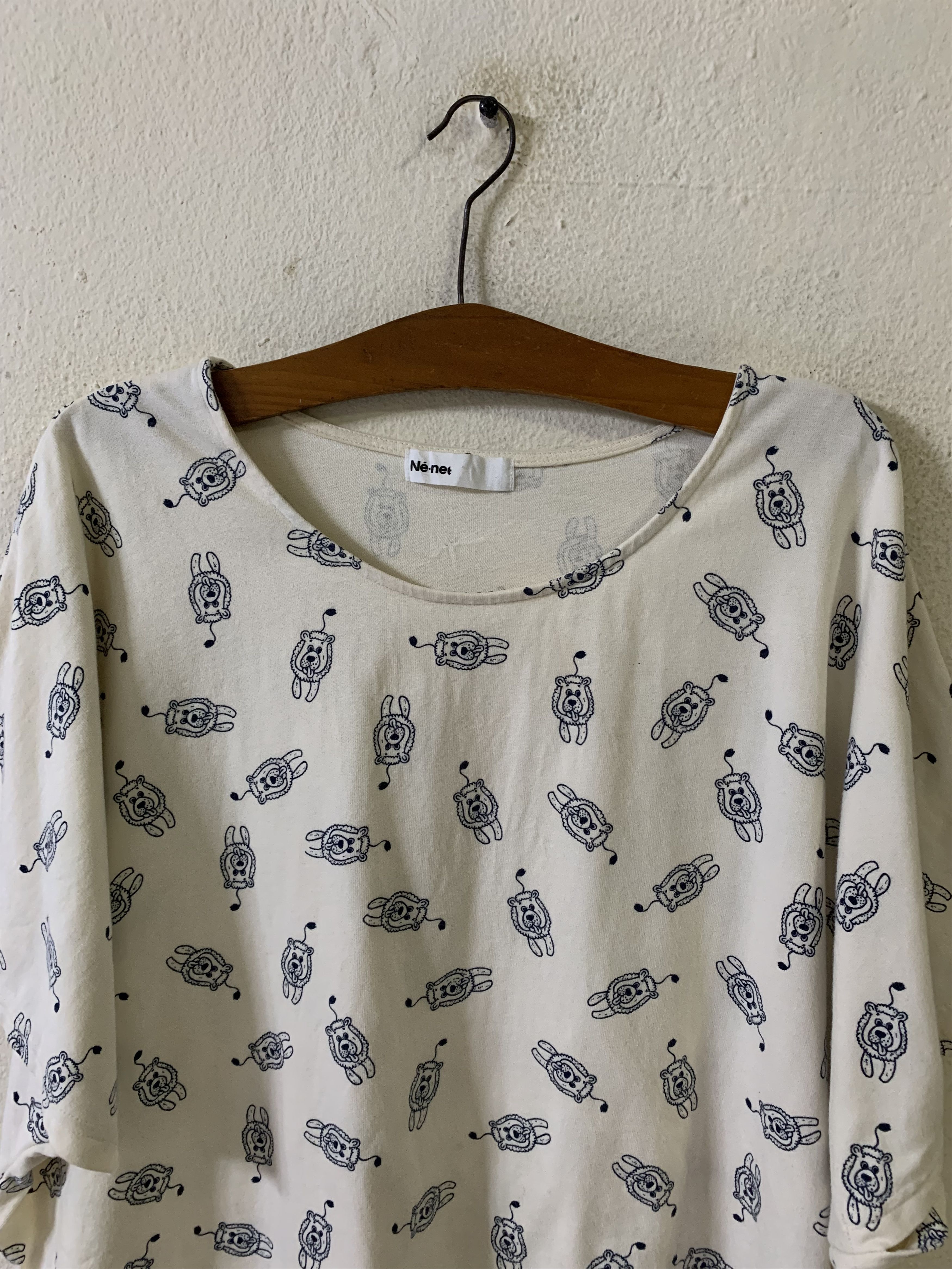 Issey Miyake Ne-net Fullprint Women Tshirt Size XS / US 0-2 / IT 36-38 - 4 Thumbnail