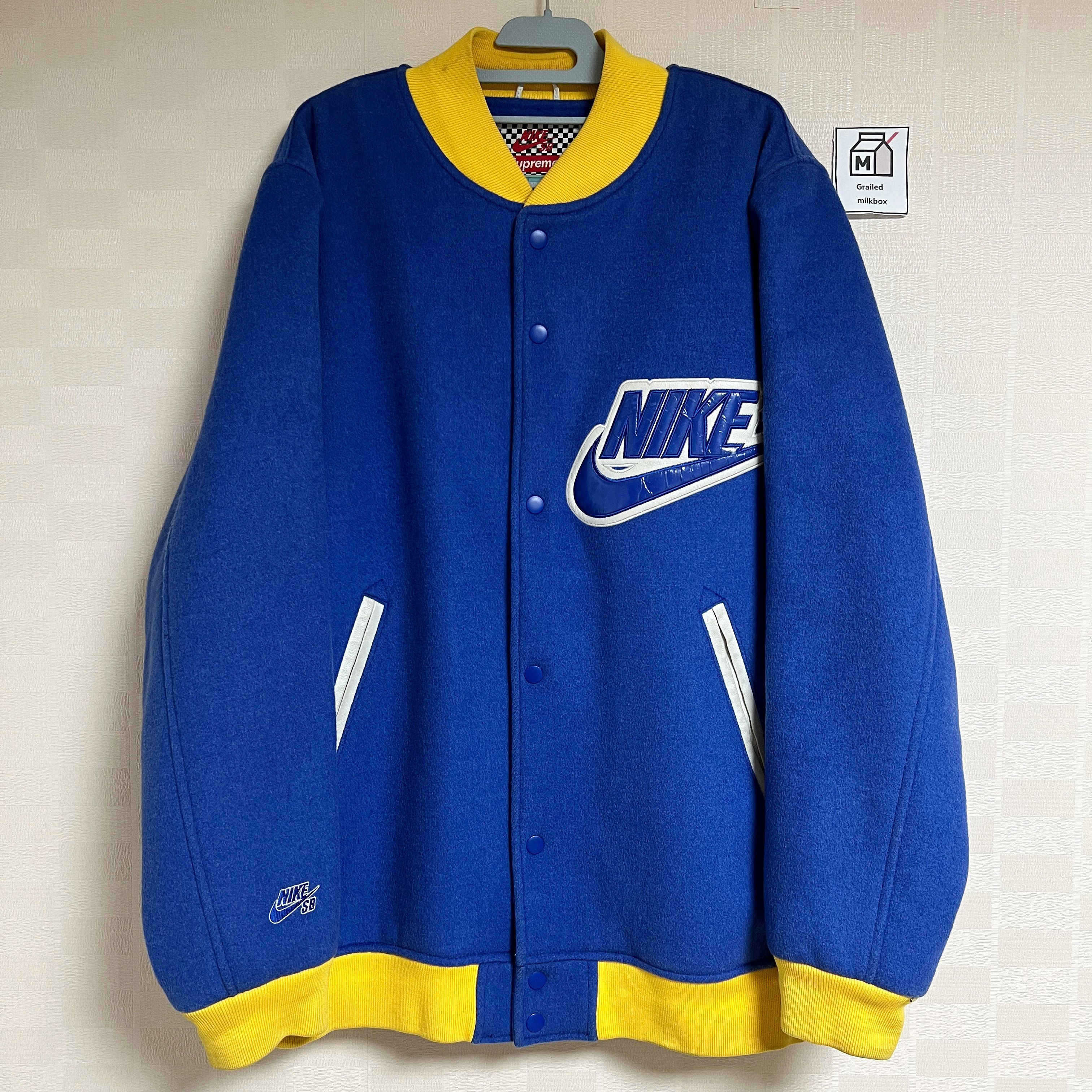 image of Nike Sb Varsity Jacket Blue 2007, Men's (Size XL)