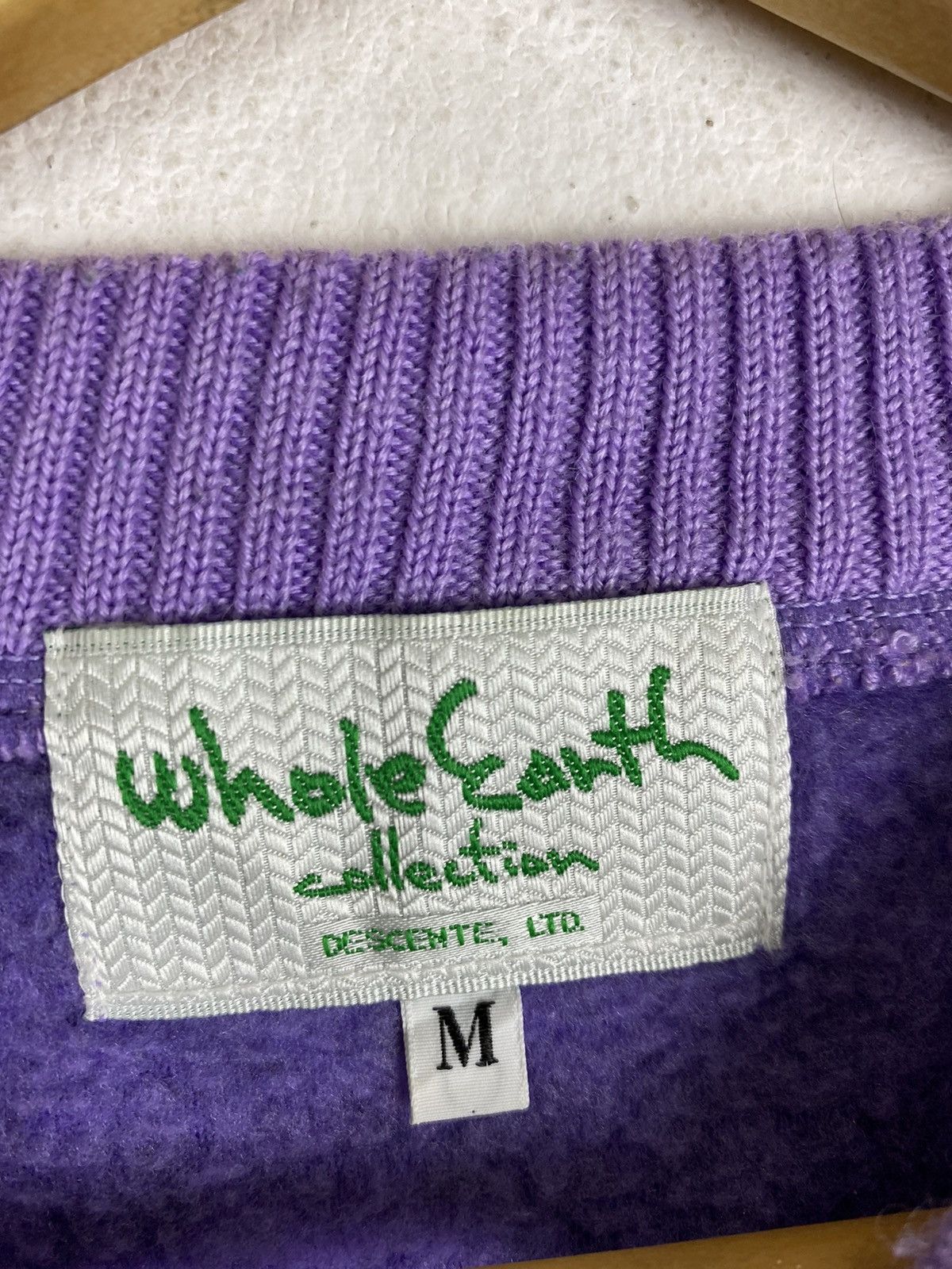 Descente × Vintage Vintage Whole Earth Collection Fleece Sweater- Medium Size Size US M / EU 48-50 / 2 - 5 Thumbnail