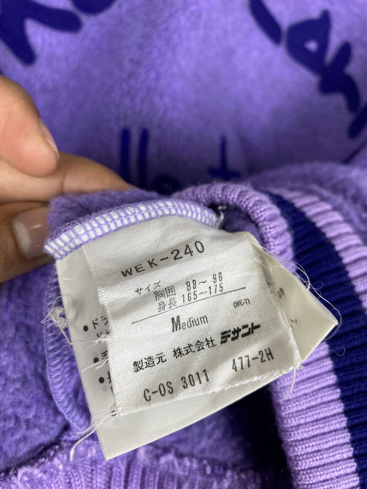 Descente × Vintage Vintage Whole Earth Collection Fleece Sweater- Medium Size Size US M / EU 48-50 / 2 - 6 Thumbnail