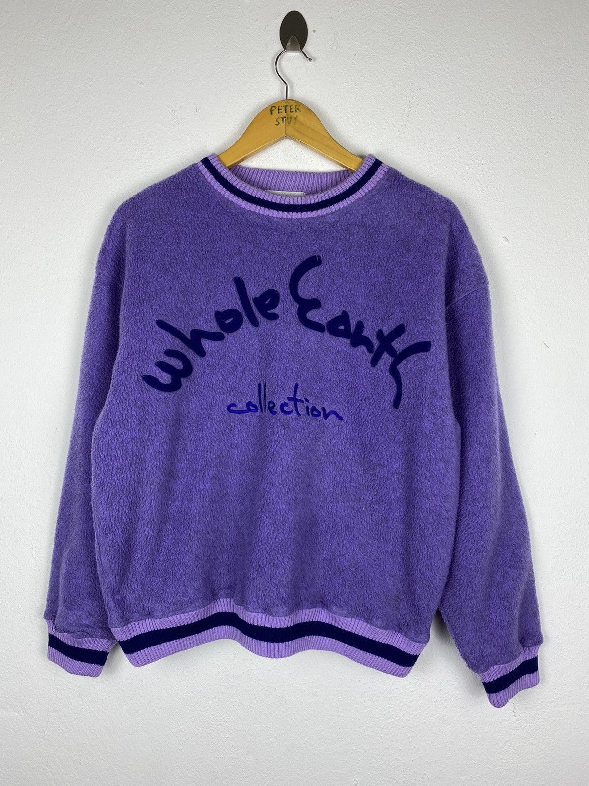 Descente × Vintage Vintage Whole Earth Collection Fleece Sweater- Medium Size Size US M / EU 48-50 / 2 - 3 Thumbnail