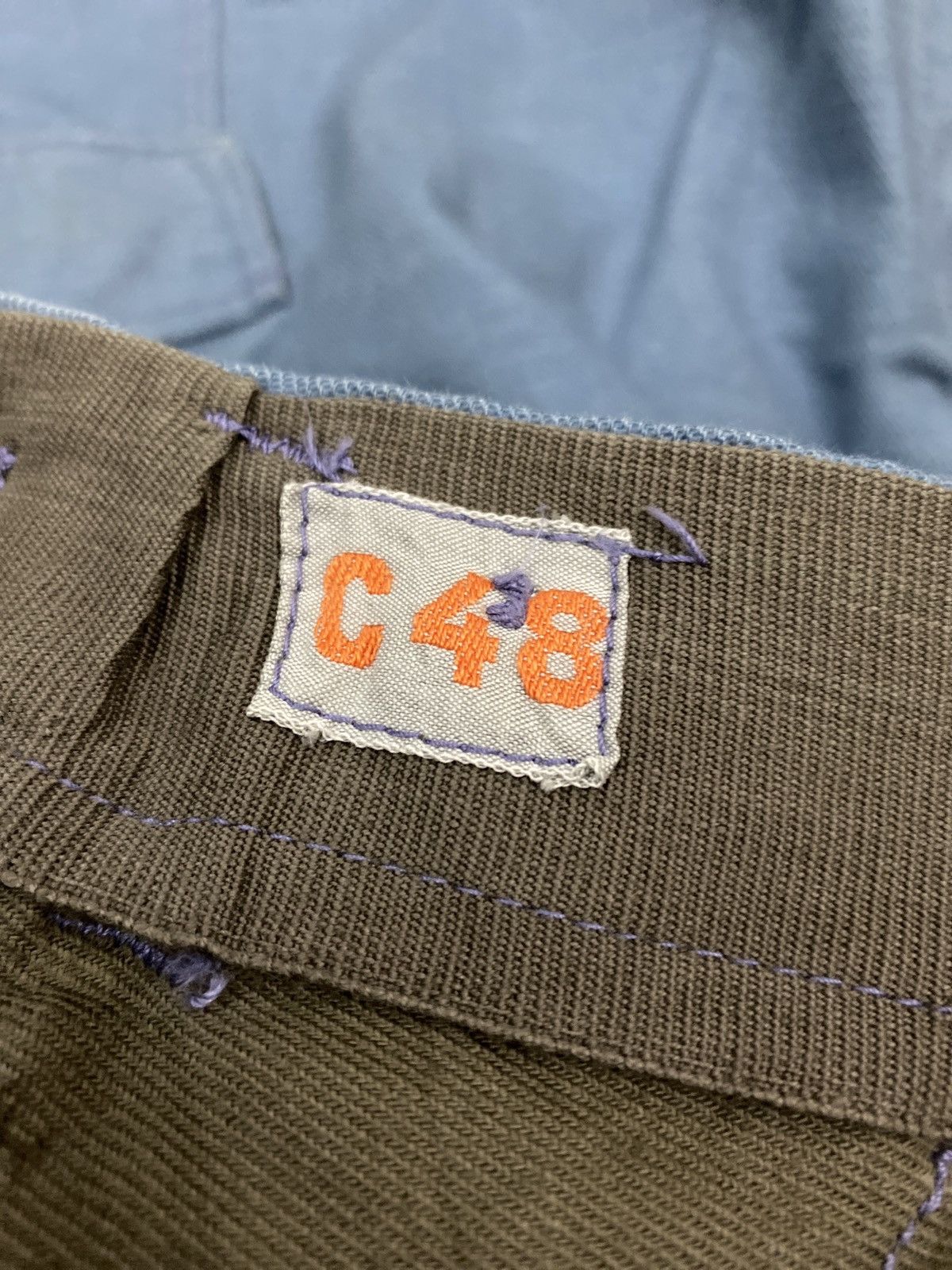 Vintage VINTAGE 70’s MILITARY CARGO PANT Size US 29 - 12 Thumbnail
