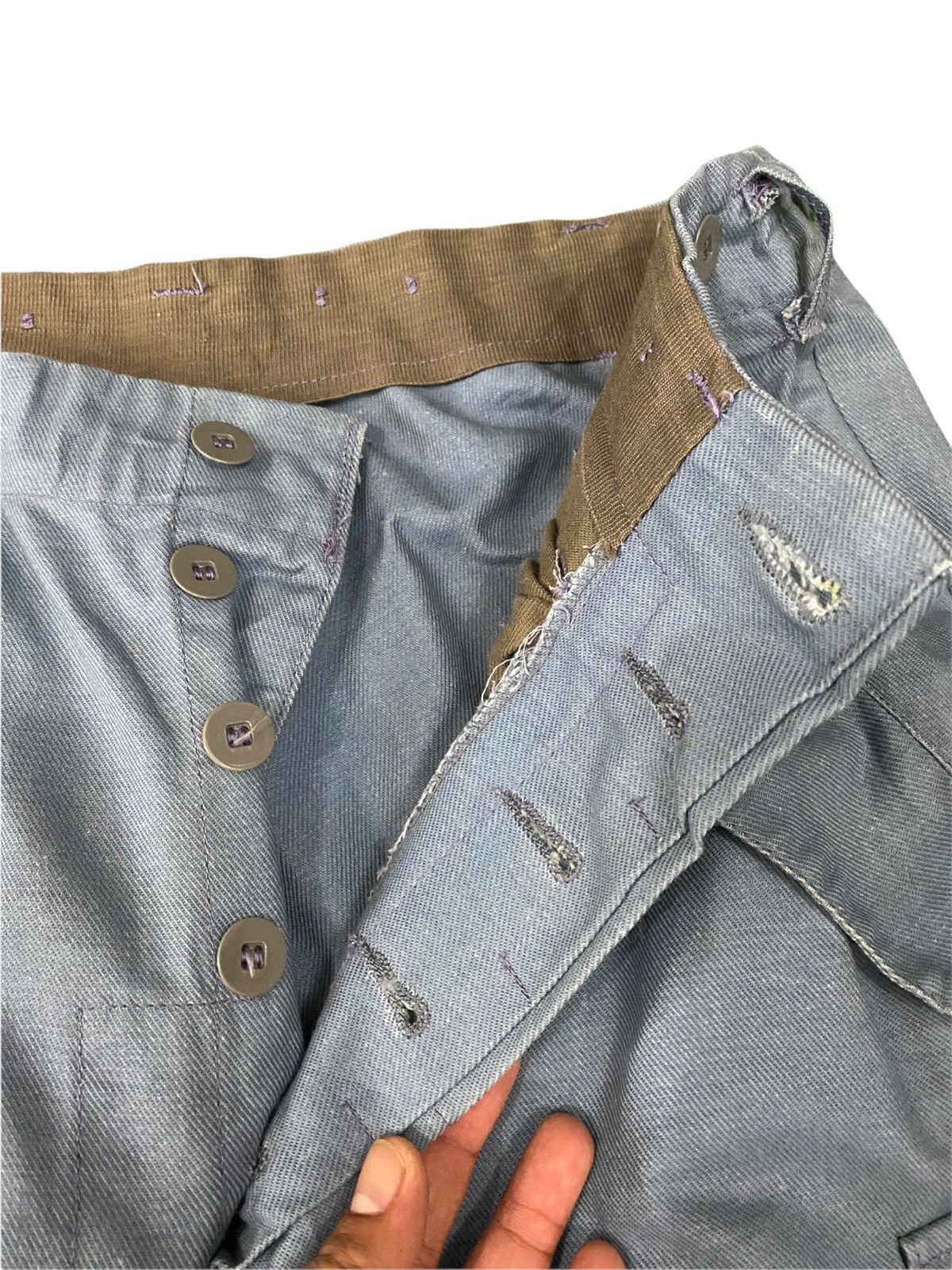 Vintage VINTAGE 70’s MILITARY CARGO PANT Size US 29 - 7 Thumbnail