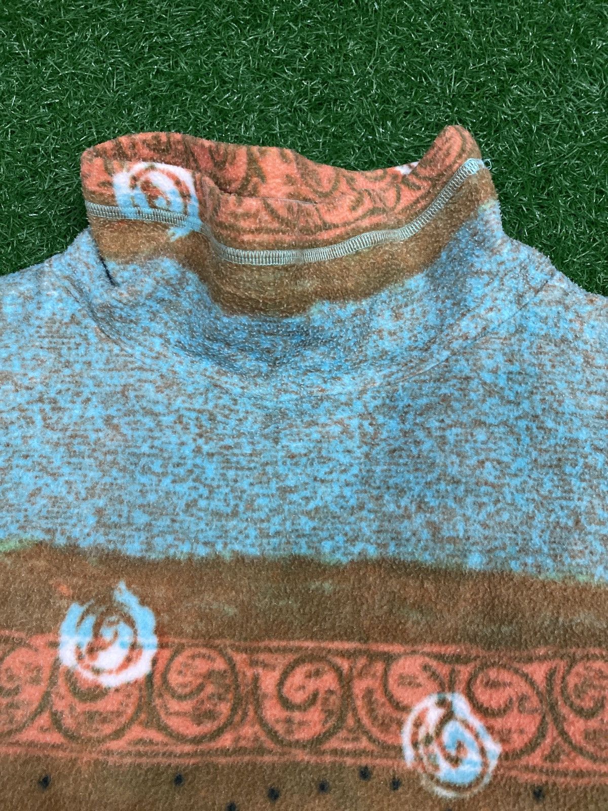 Issey Miyake × Japanese Brand × Tsumori Chisato Issey miyake Tsumori chisato printed fleece sweater Size US L / EU 52-54 / 3 - 3 Thumbnail