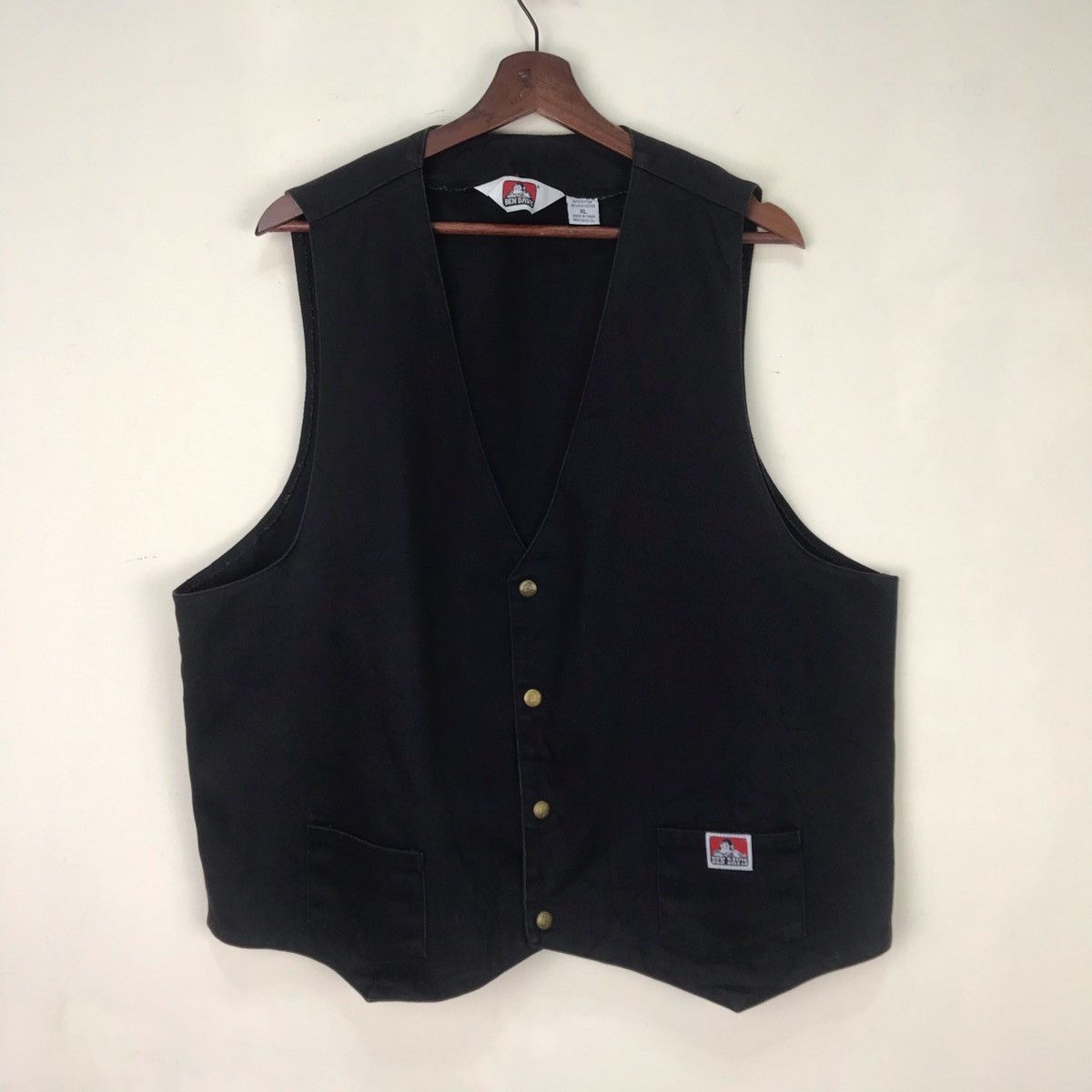 Ben Davis × Vintage Rare💥Vintage 90s Ben Davis Ape chore canvas buttom jacket Size US XL / EU 56 / 4 - 2 Thumbnail